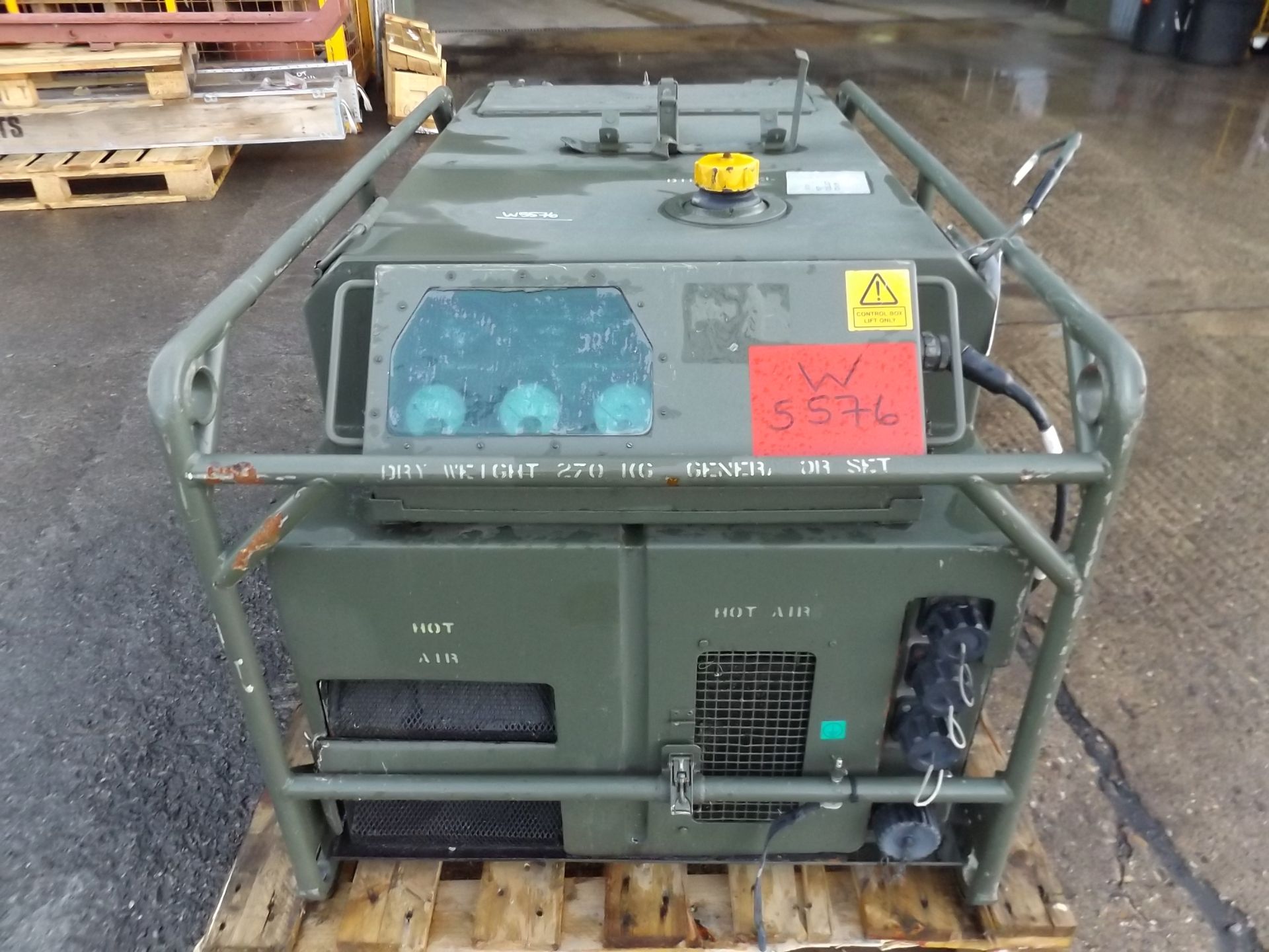 Lister Petter Air Log 4169 A 5.6 KVA Single Phase Diesel Generator - Bild 2 aus 10