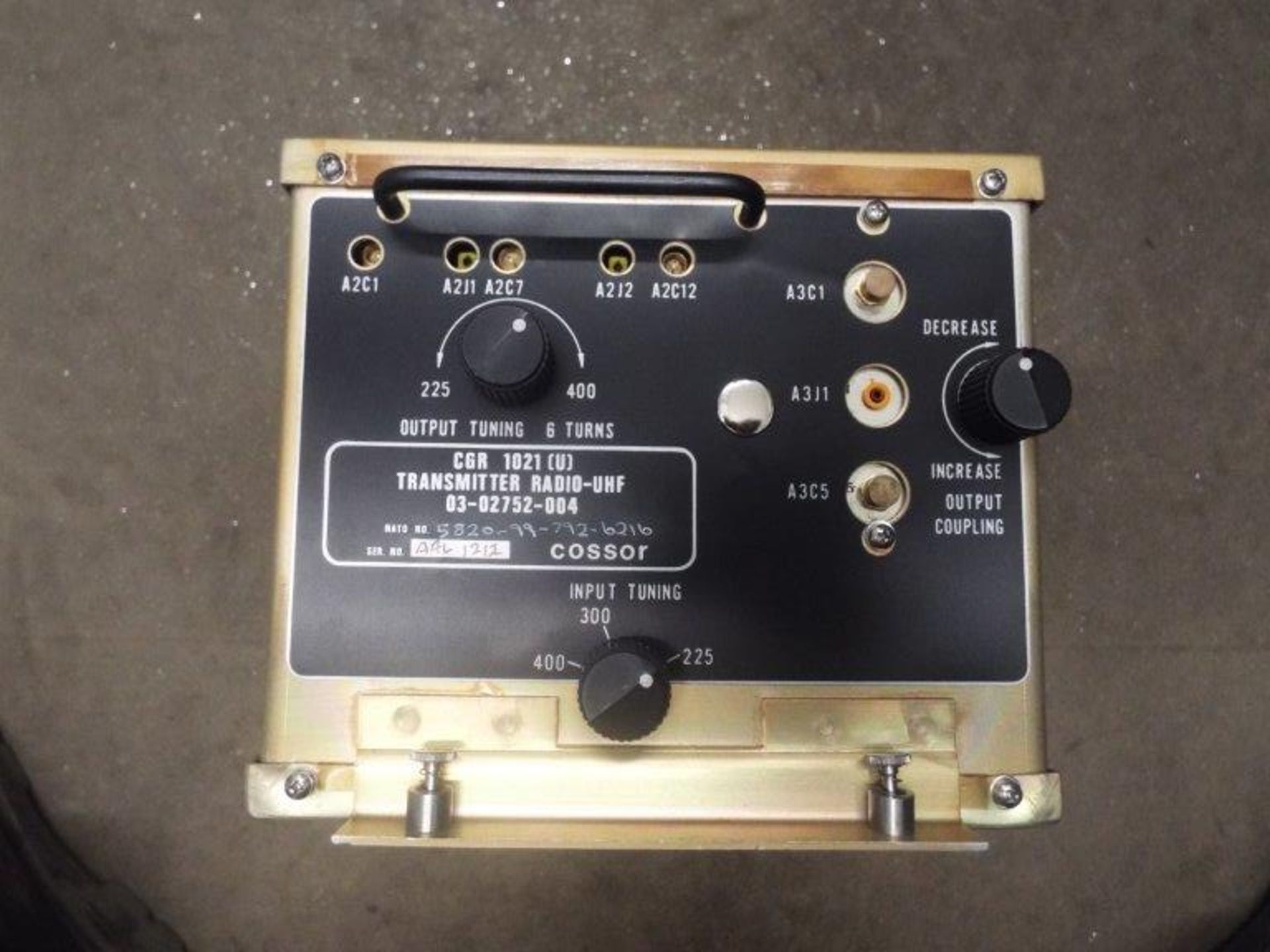 Cossor CGR 1021(U) UHF Radio Transmitter