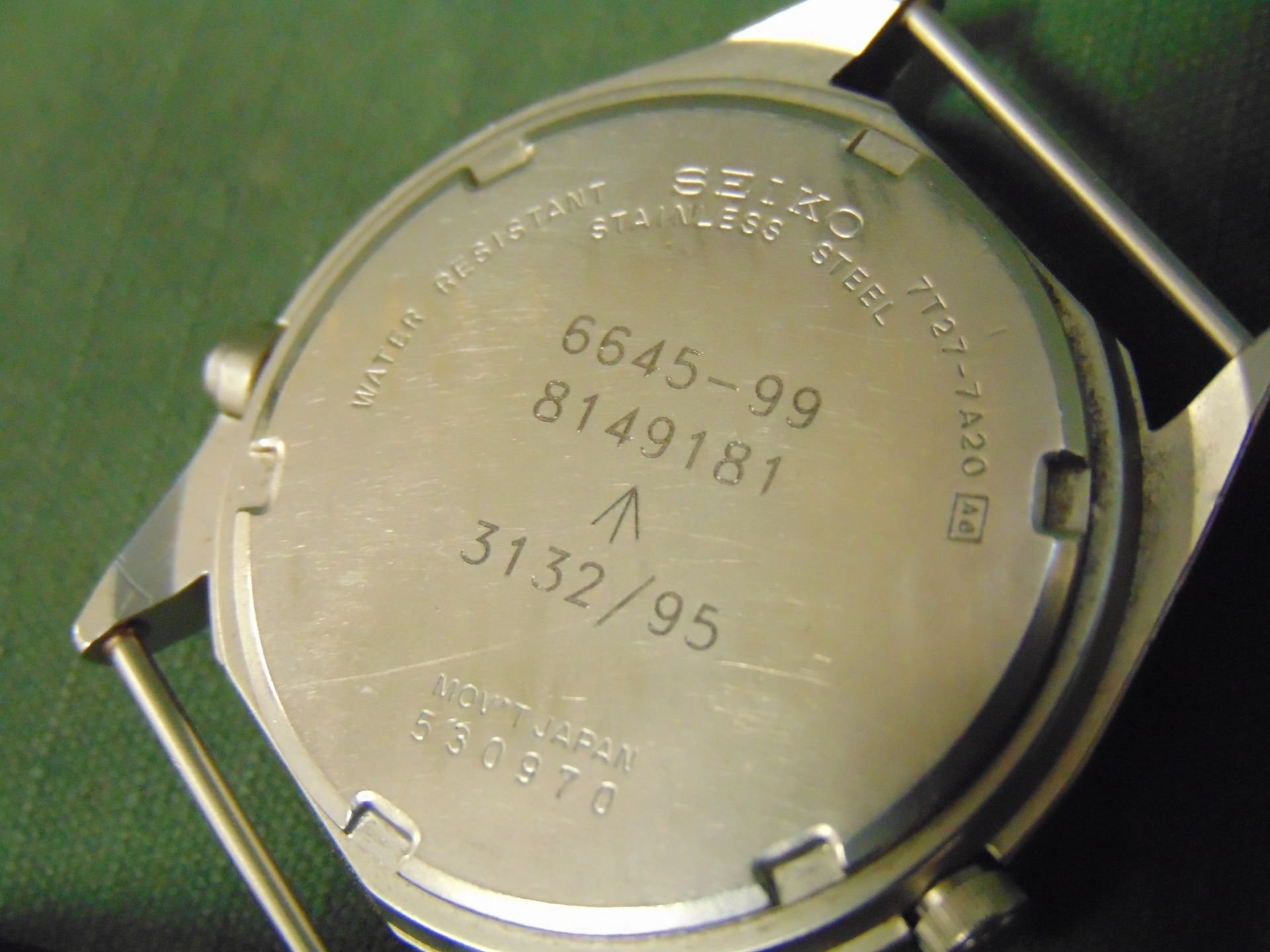 You are bidding on a Seiko Gen 2 Pilots Chrono Date 1995 - Image 6 of 6