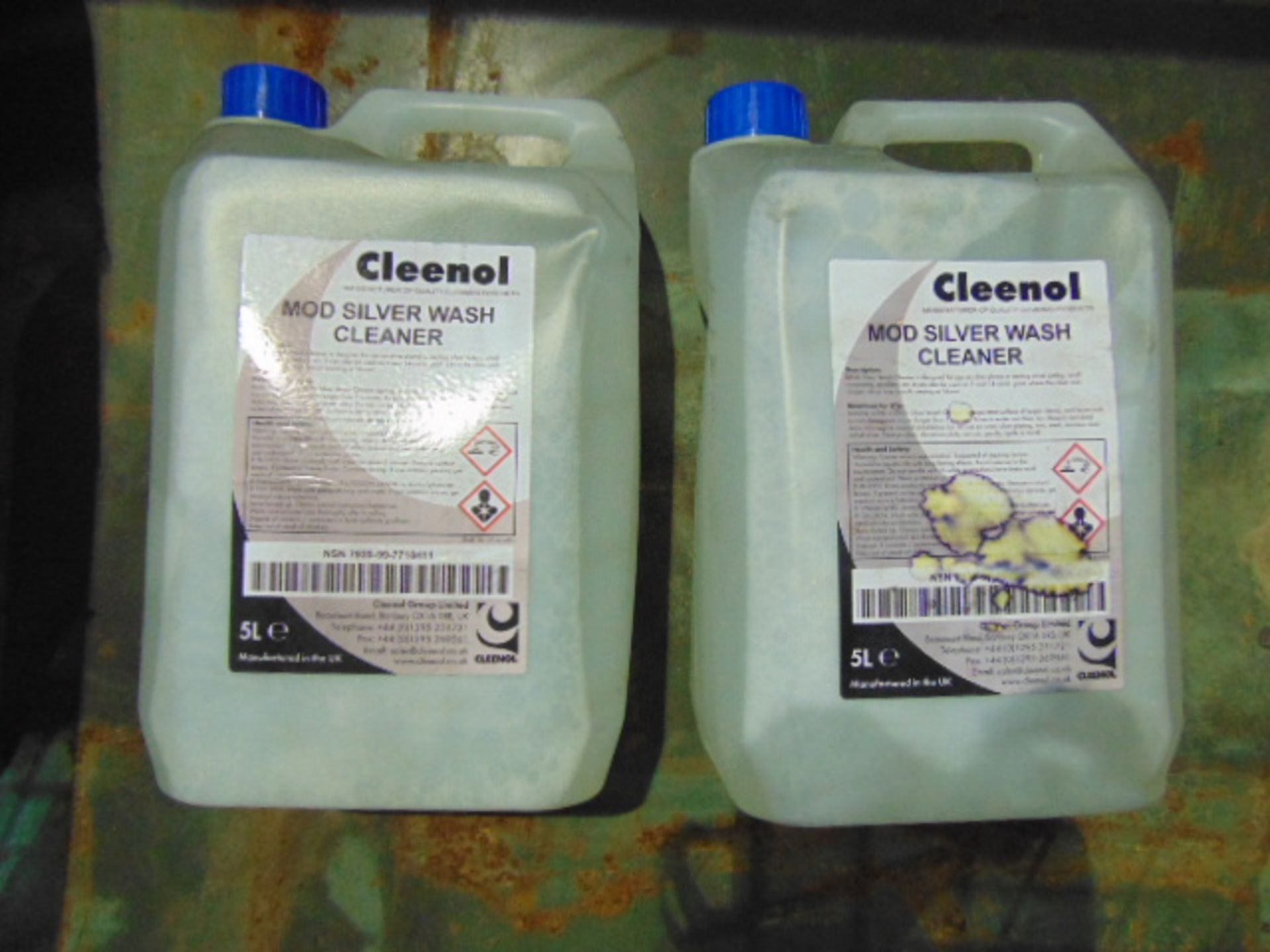 Cleaning Solutions 2 x 5L Cleenol Silver Wash cleaner & 1 x 25L Safe4 Apple Disinfectant - Bild 3 aus 5