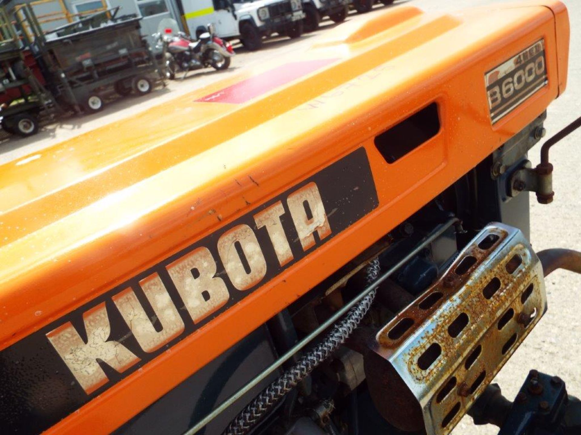 Kubota D6000 4WD Compact Tractor C/W Rotovator - Image 18 of 19