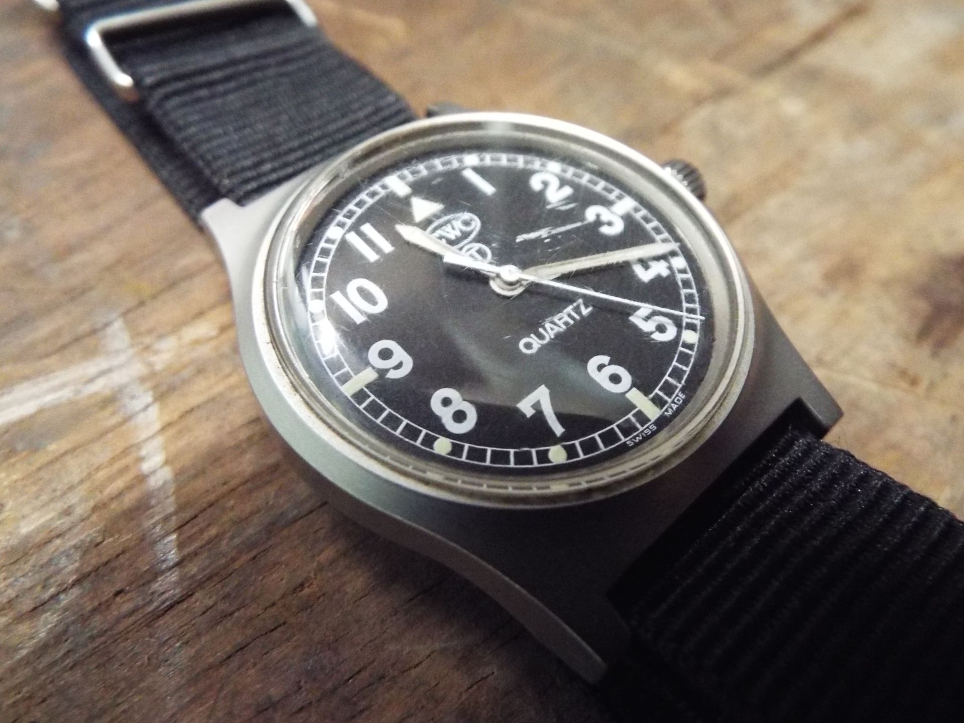 Very Rare Genuine British Army, Waterproof CWC Quartz Wrist Watch - Image 4 of 6