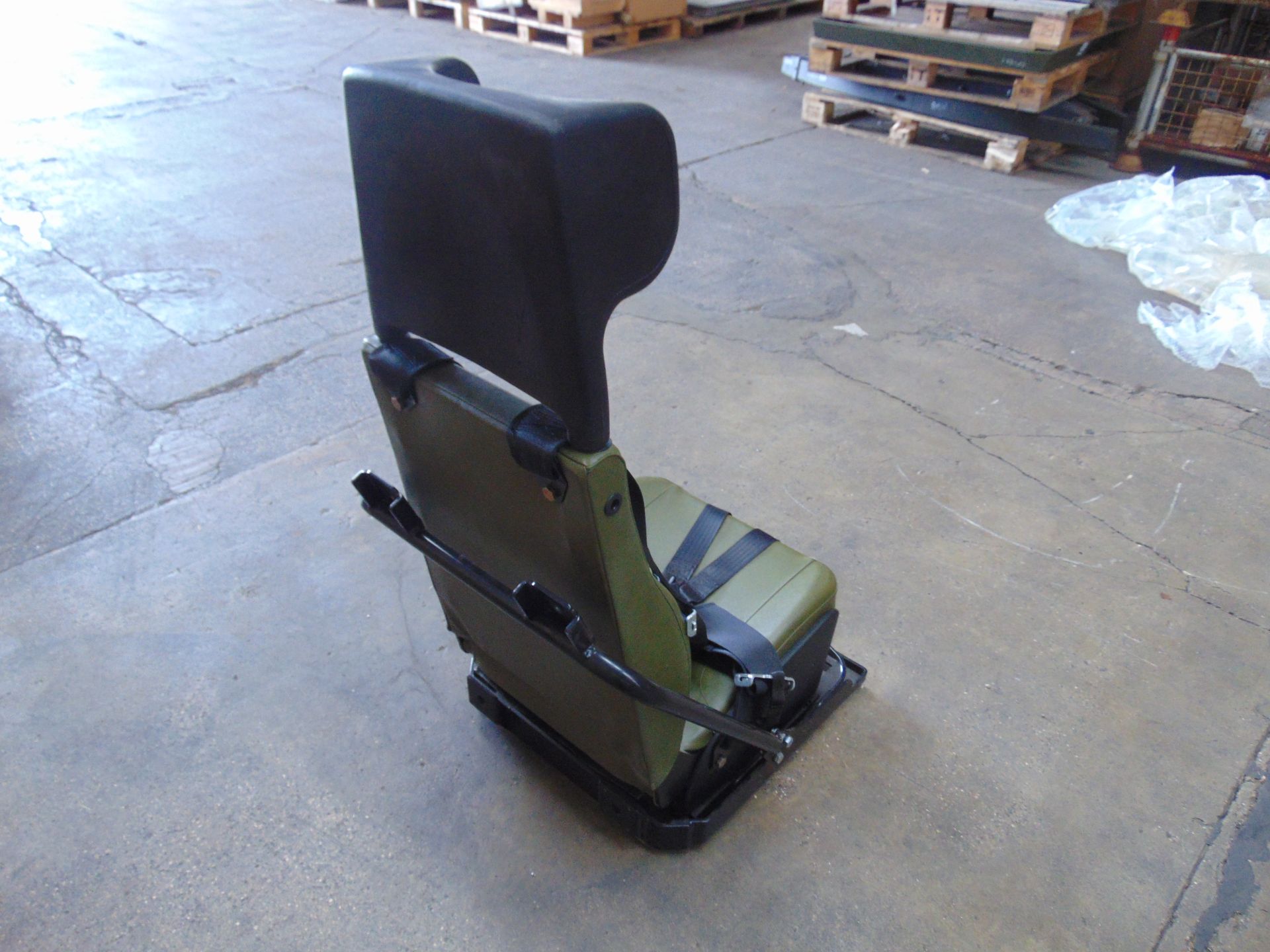 Unissued FV Drivers Seat Complete with Frame and 5 Point Harness - Image 7 of 10