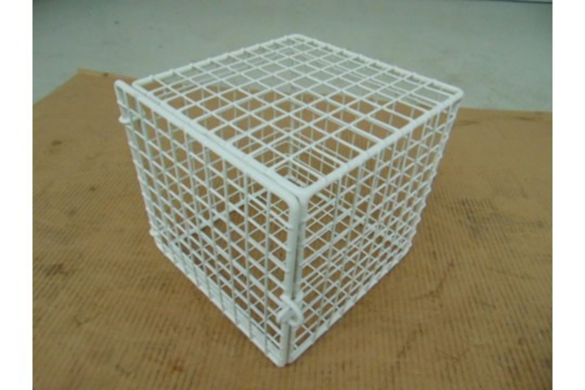 8 x 25cm Metal Storage Cage Cubes