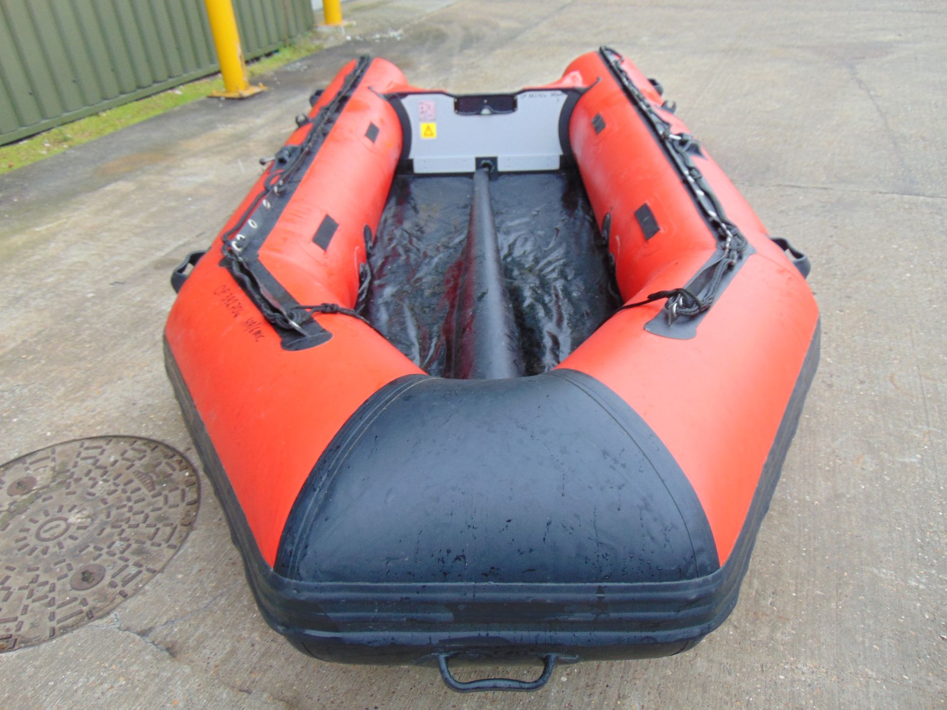 UK Fire Service Inflatable Flood Rescue Boat - Bild 3 aus 15