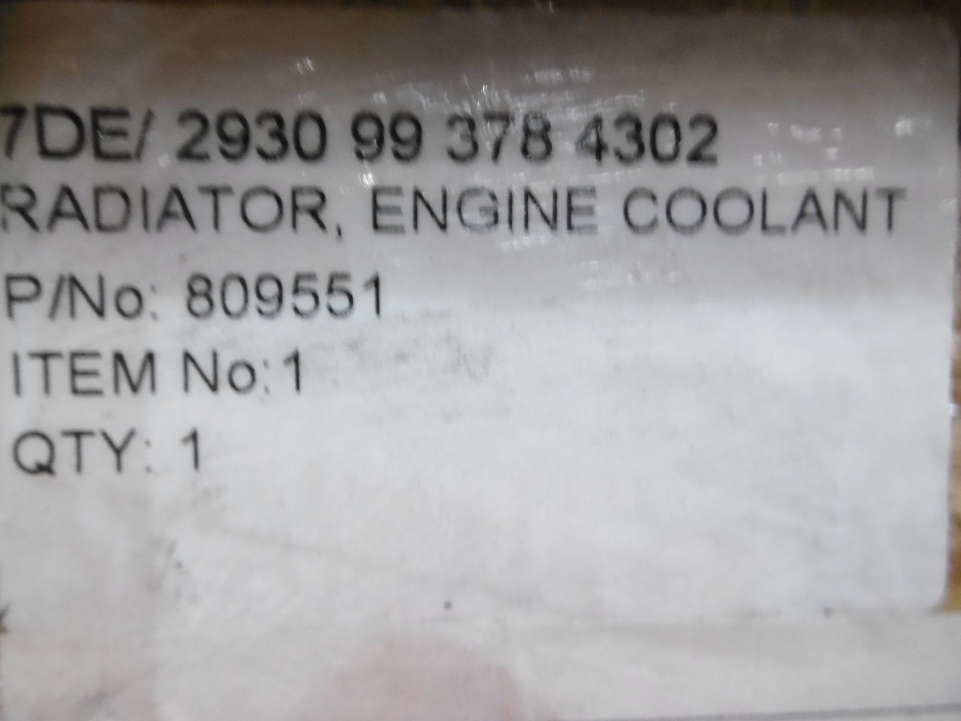 2 x Dennis Eagle Radiators P/No 809551 - Image 4 of 4