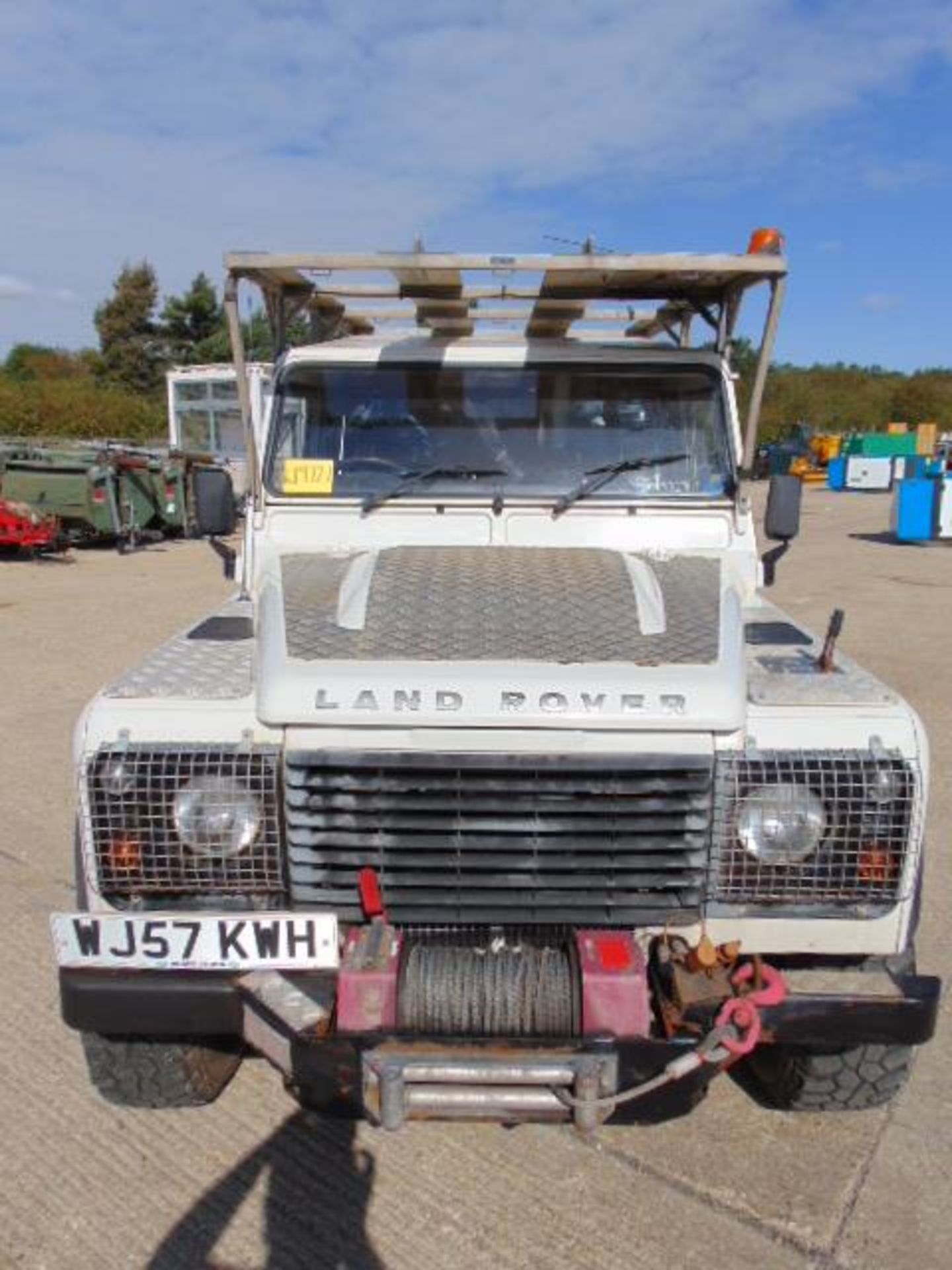 Land Rover Defender 110 Puma Hardtop 4x4 Special Utility (Mobile Workshop) complete with Winch - Image 2 of 34