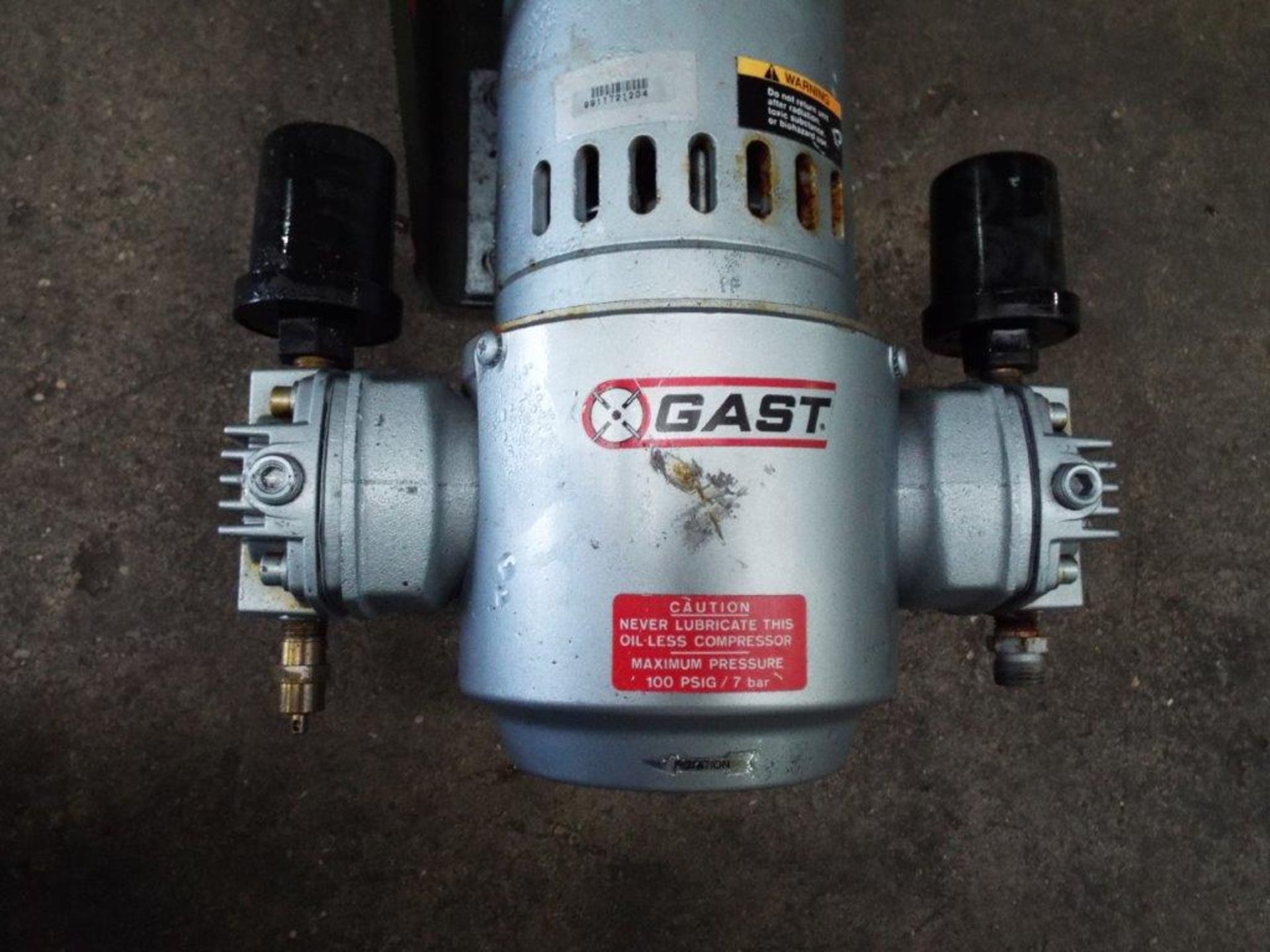 Gast 24V Compressor - Image 2 of 5