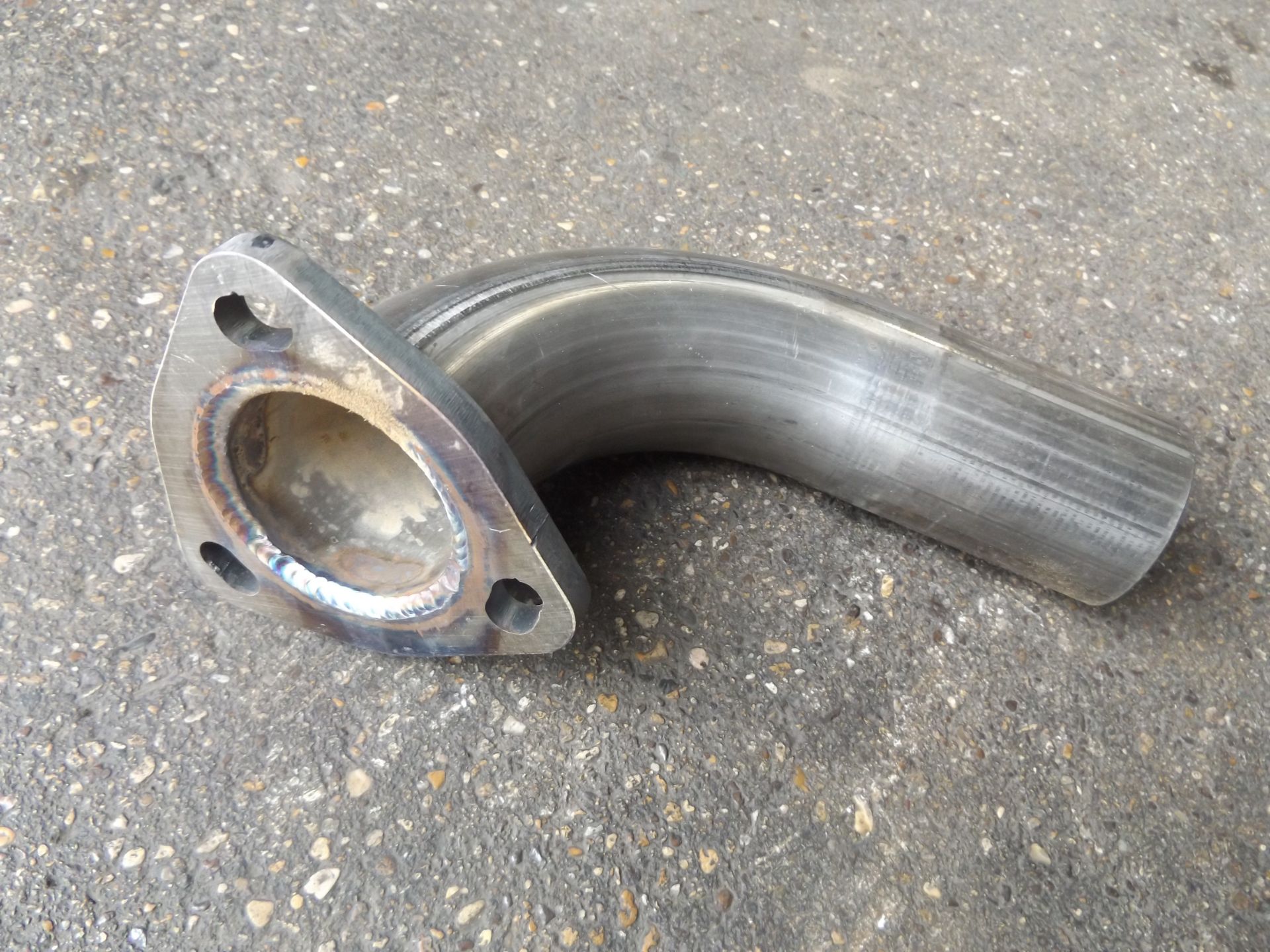 Pinzgauer Exhaust Downpipe Assy - Image 3 of 4