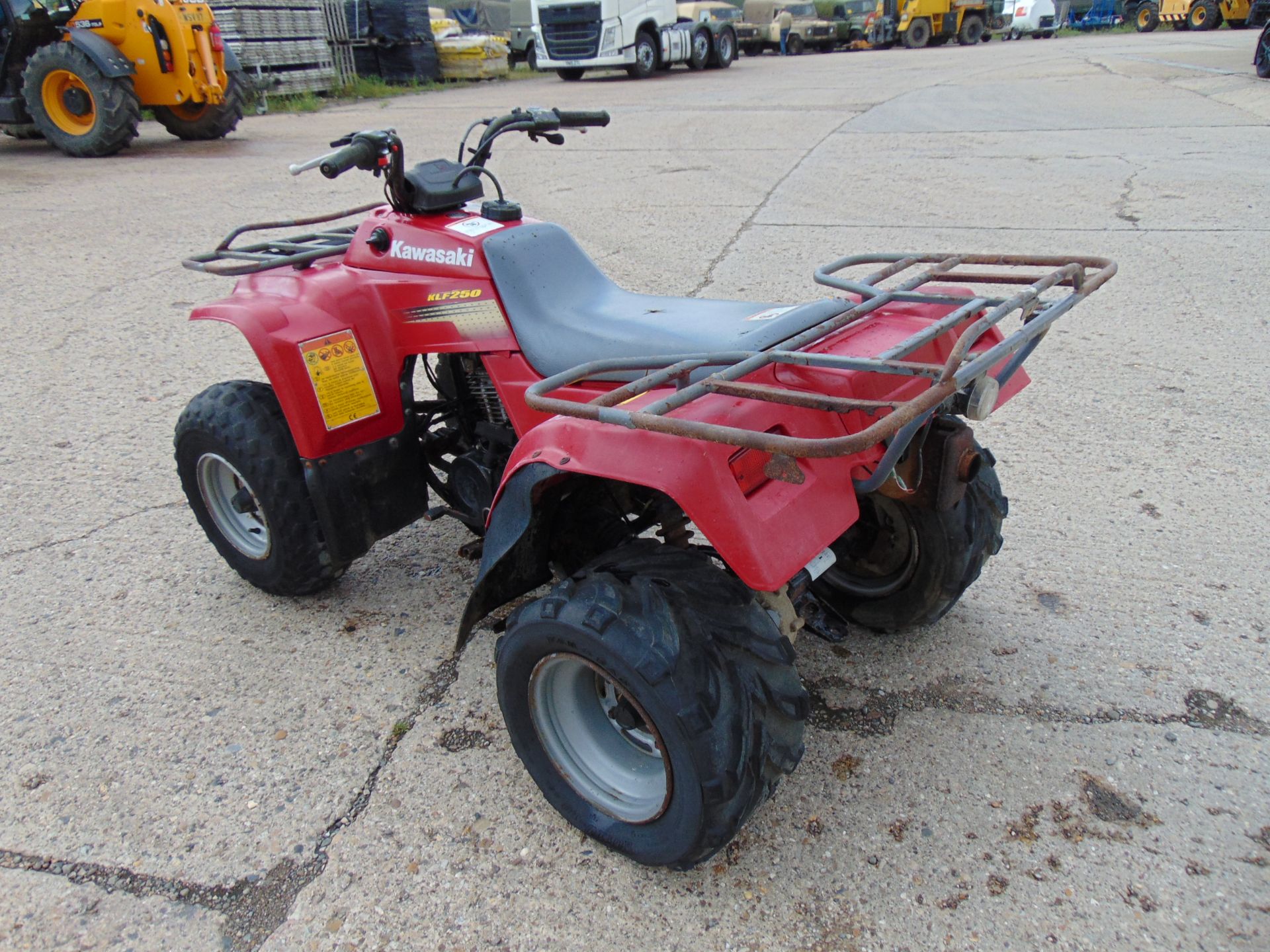 Kawasaki KLF250 Quad Bike - Image 8 of 12