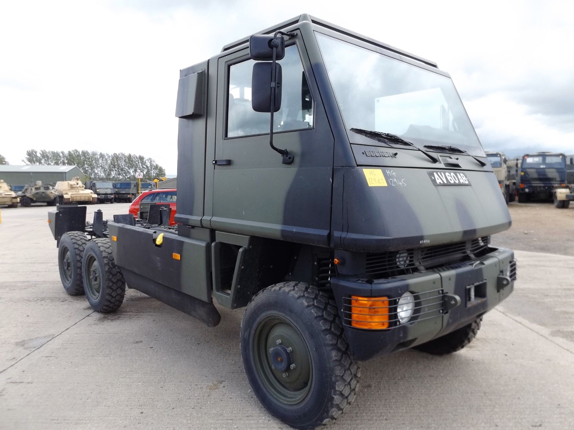 Ex Reserve Left Hand Drive Mowag Bucher Duro II 6x6 High-Mobility Tactical Vehicle