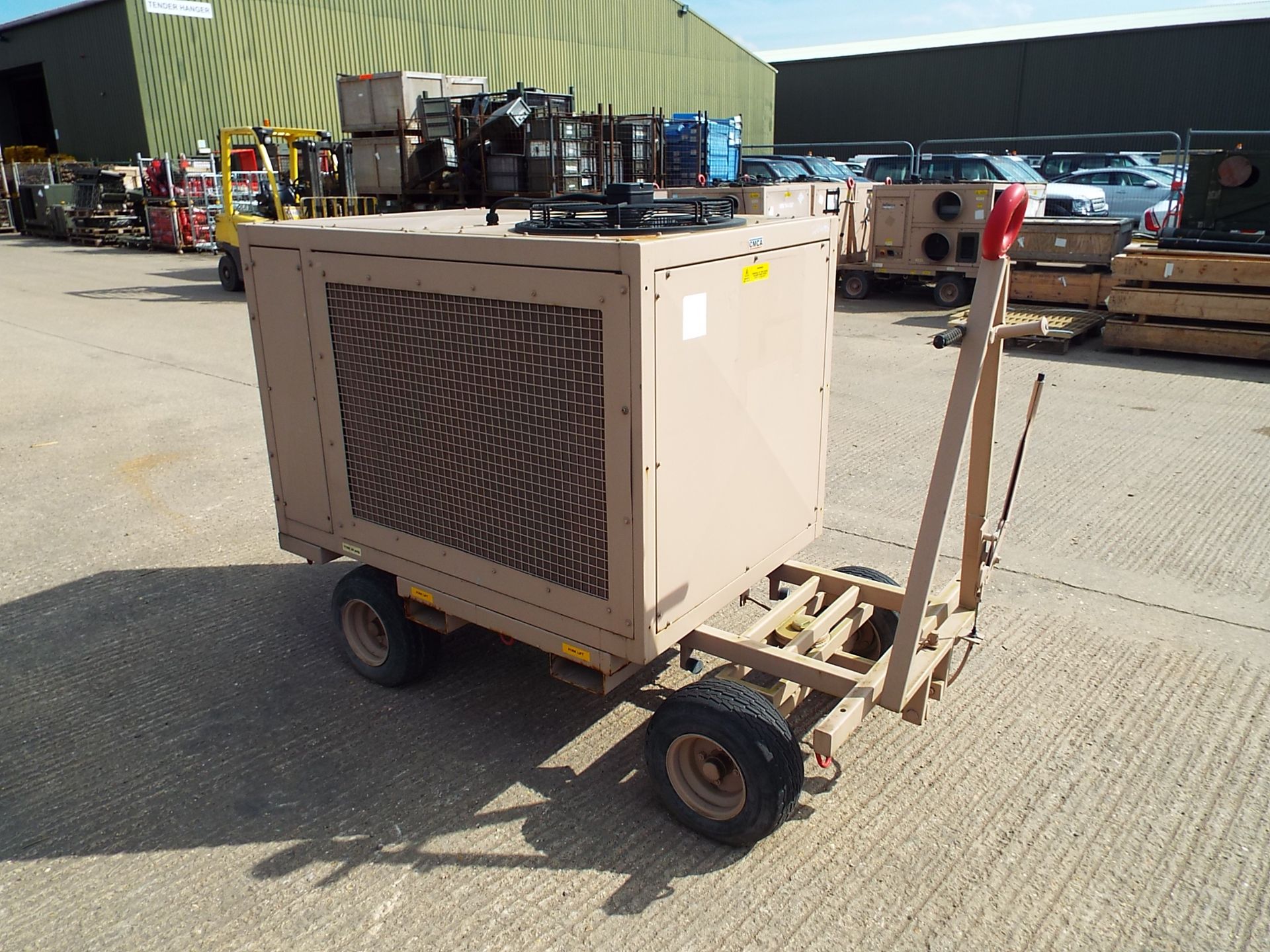 Trailer Mounted CMCA C120-S Ruggedised Air Conditioning Unit - Image 5 of 13