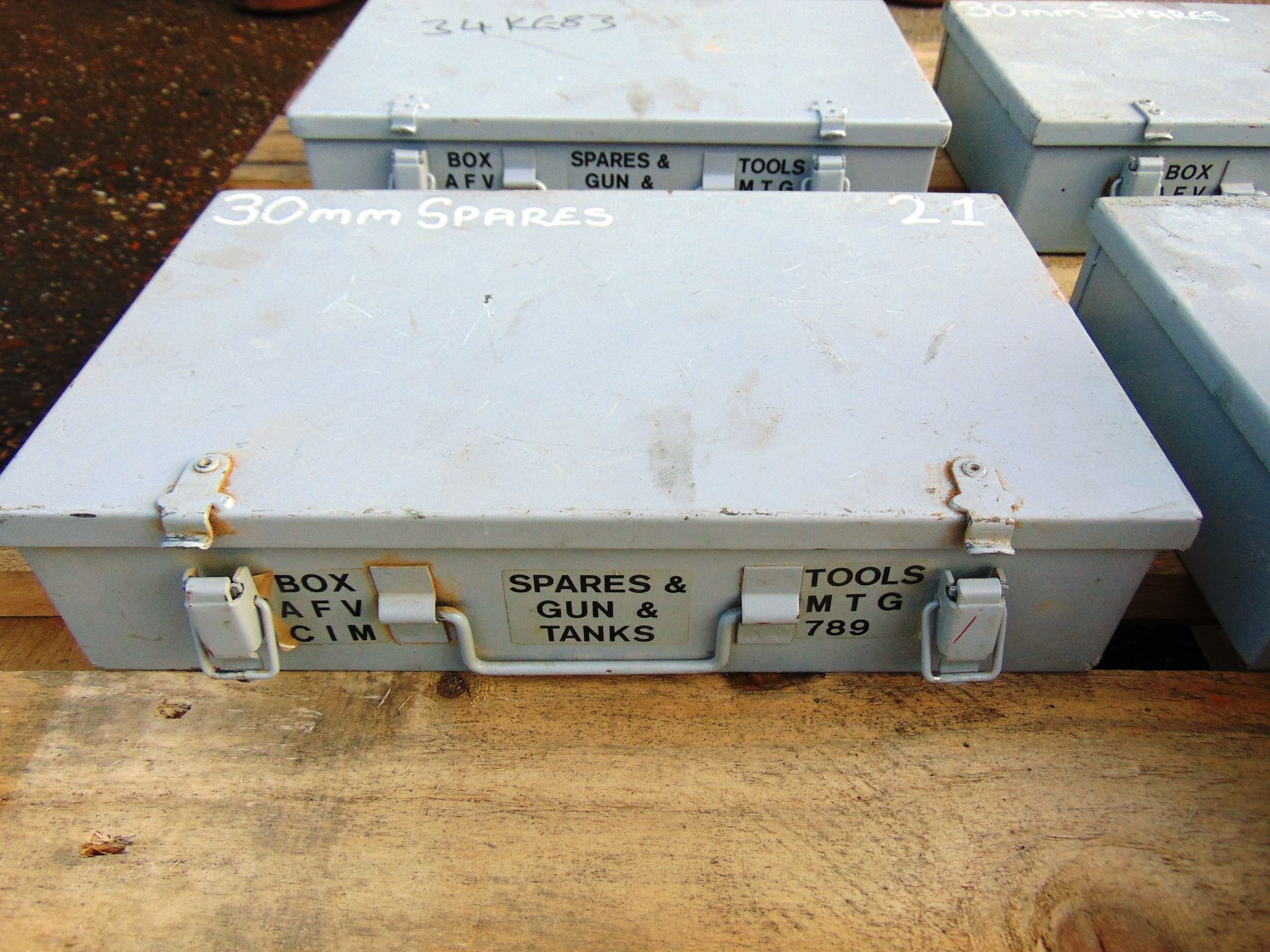 7 x AFV Gun and Tank Spares Boxes - Image 3 of 3