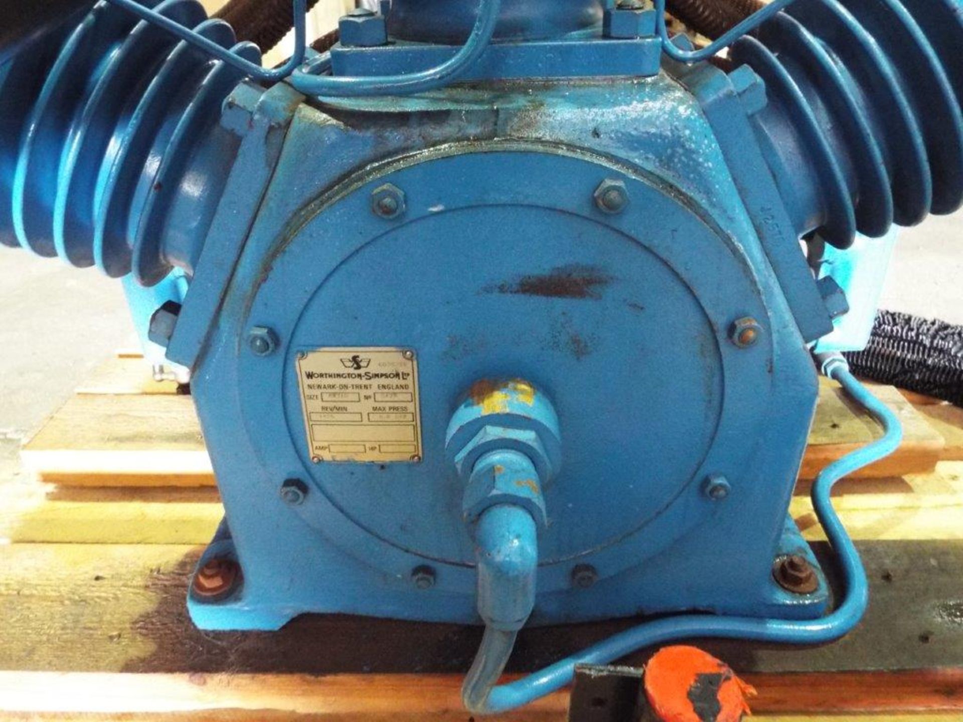 Worthington-Simpson AWT10 3 Cylinder Compressor. - Bild 8 aus 11