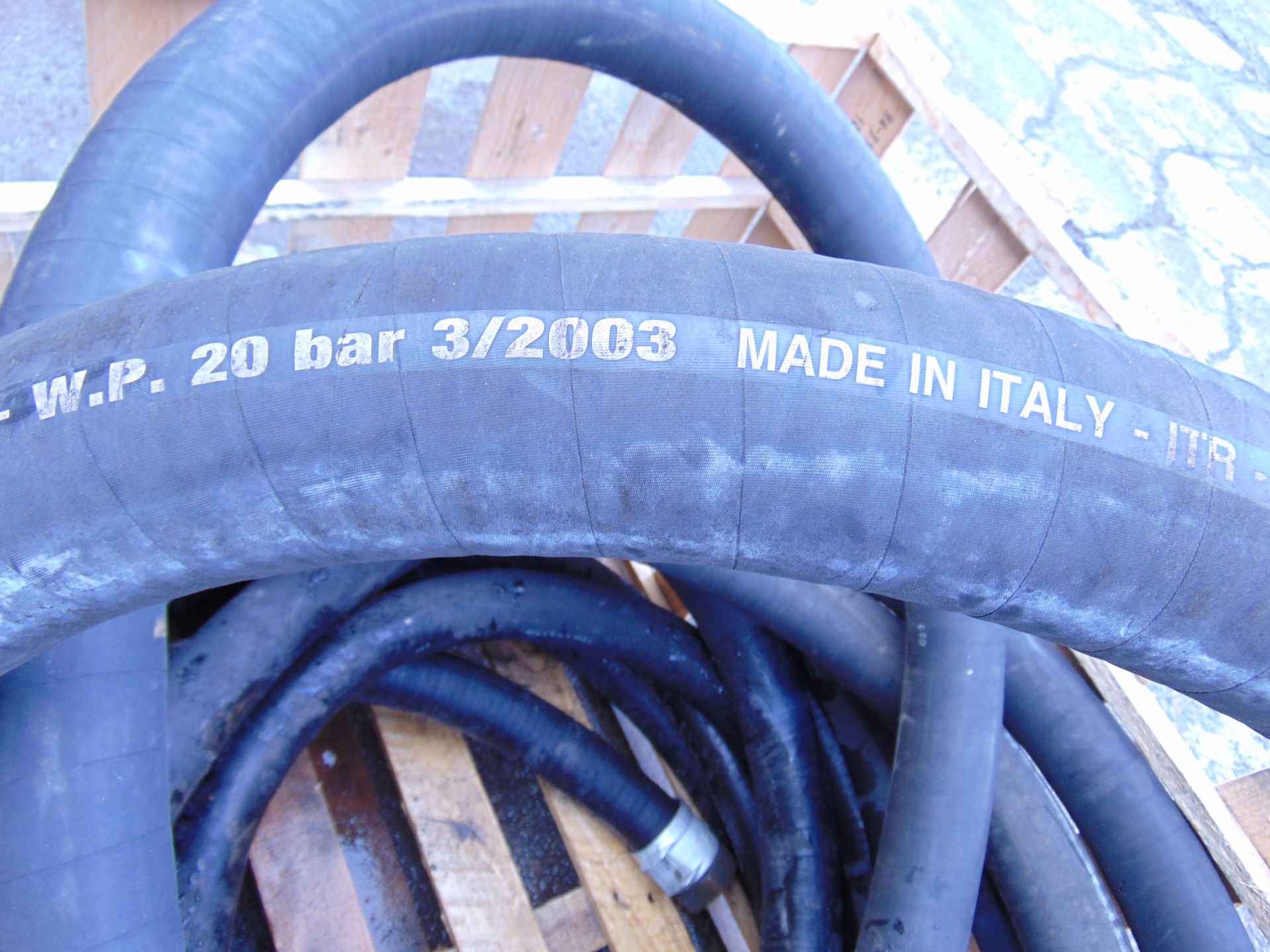 Stillage of Jetcord Rubber Hoses 63.5mm/20 Bar - Image 4 of 6