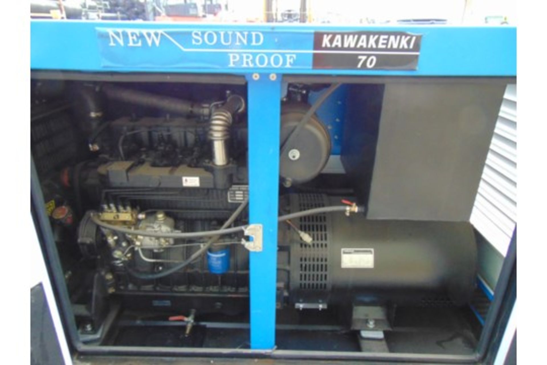 UNISSUED 70 KVA 3 Phase Silent Diesel Generator Set - Image 10 of 13