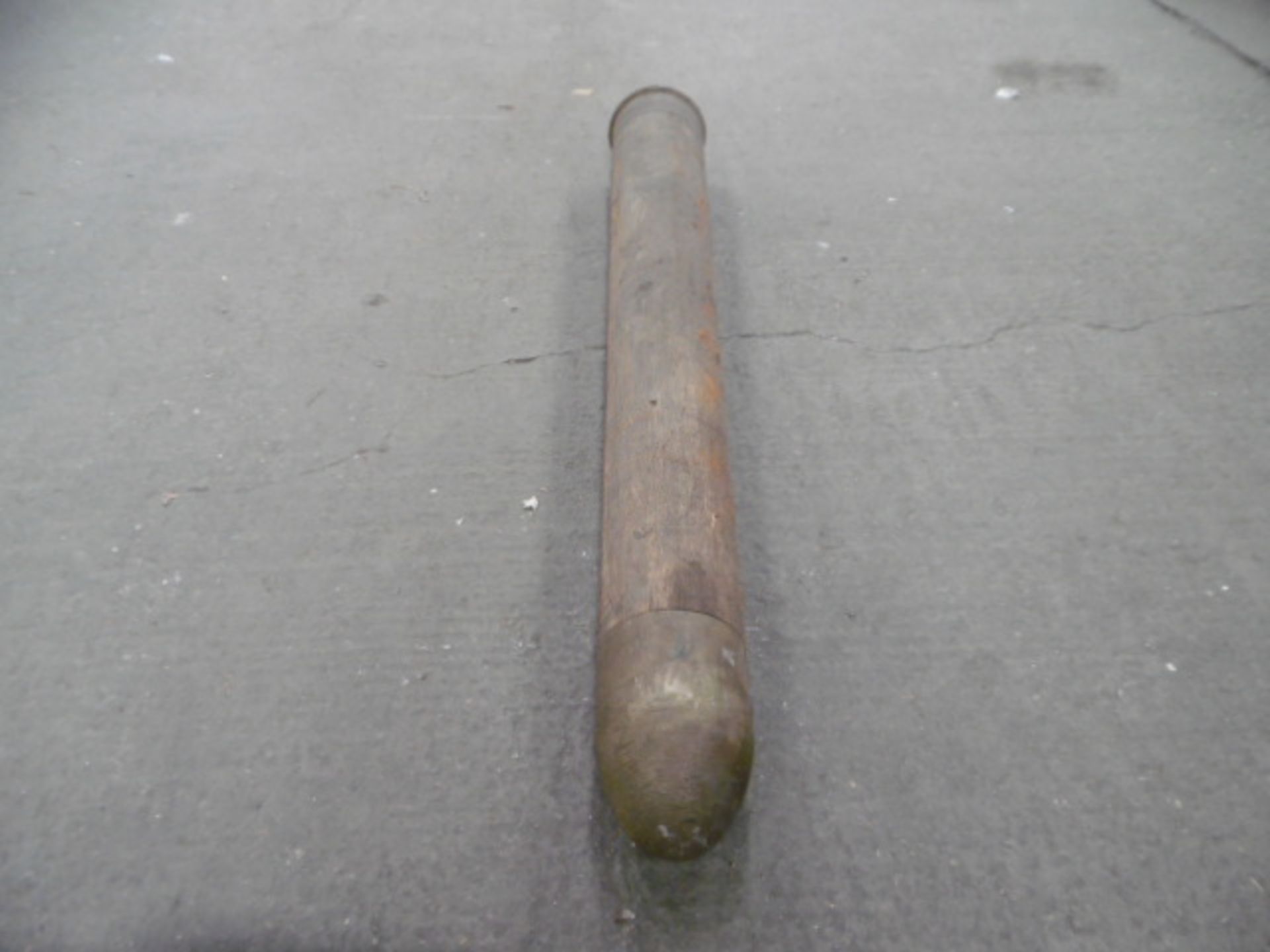 Wombat Anti-Tank Shell (Drill Round) Extremely Rare - Image 4 of 6