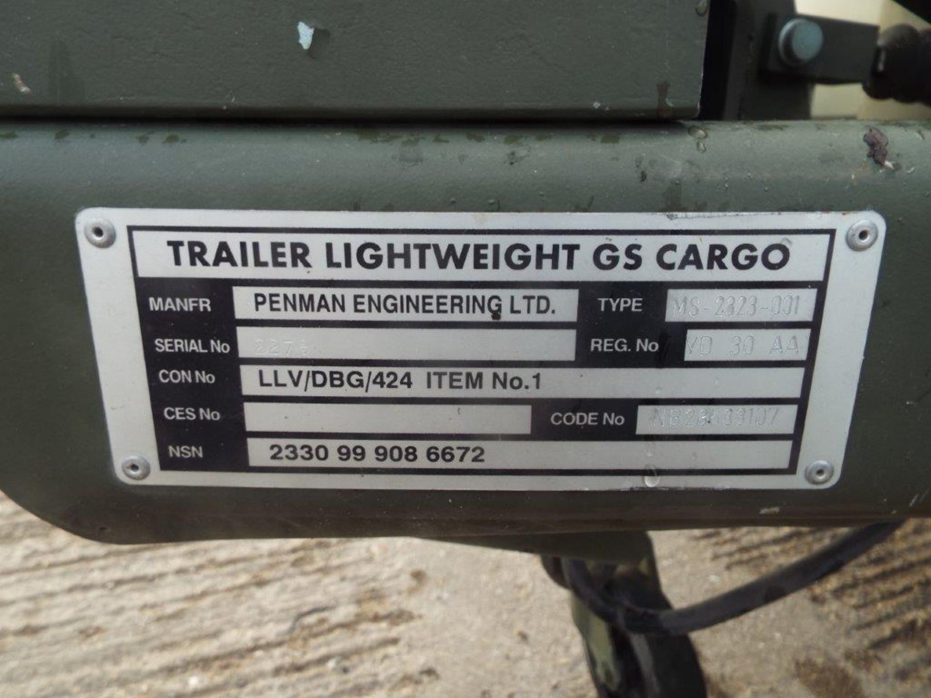 Penman General Lightweight Trailer - Image 14 of 16