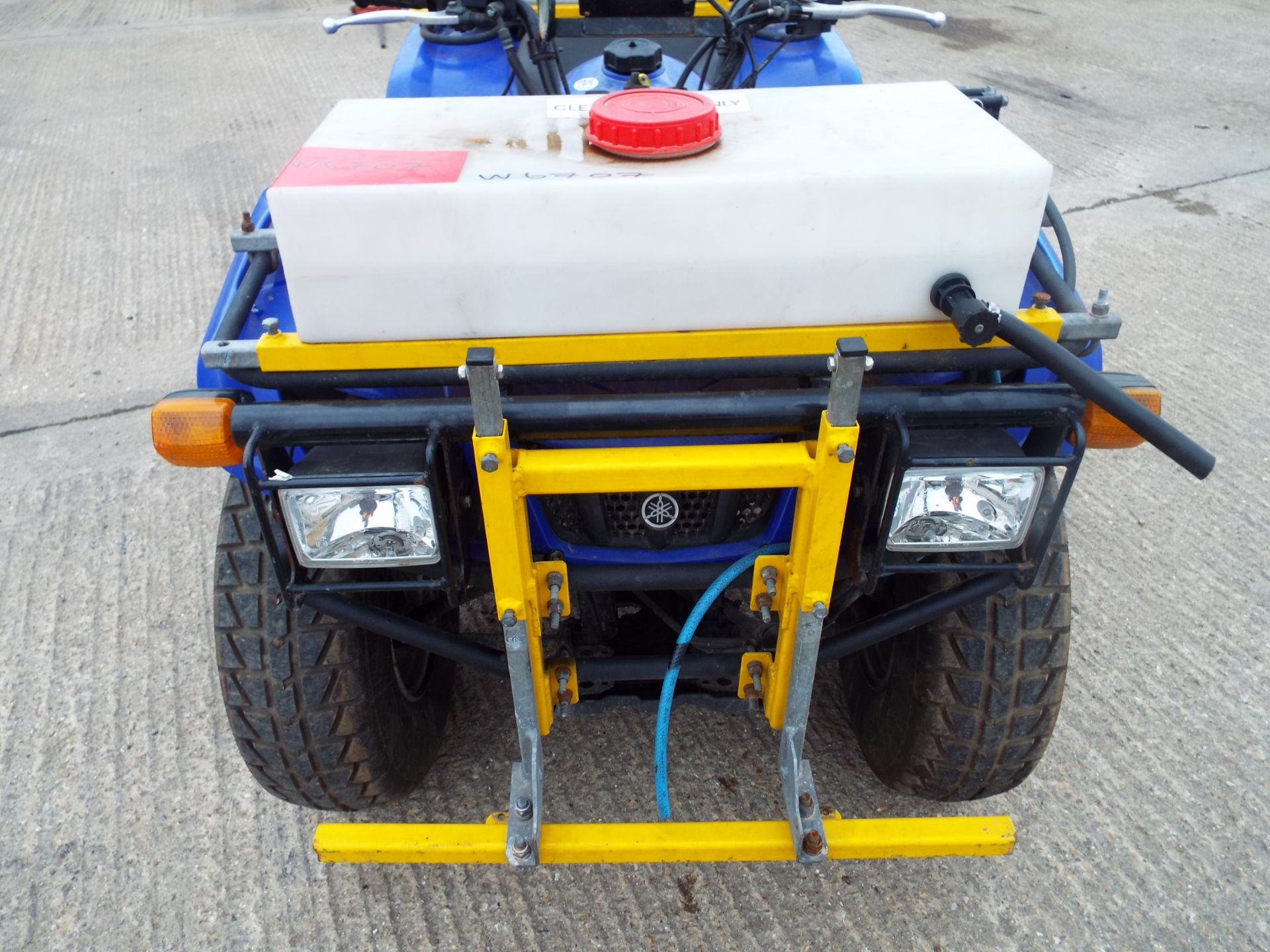 2008 Yamaha Grizzly 350 Ultramatic Quad Bike fitted with Vale Front/Rear Spraying Equipment - Image 16 of 26
