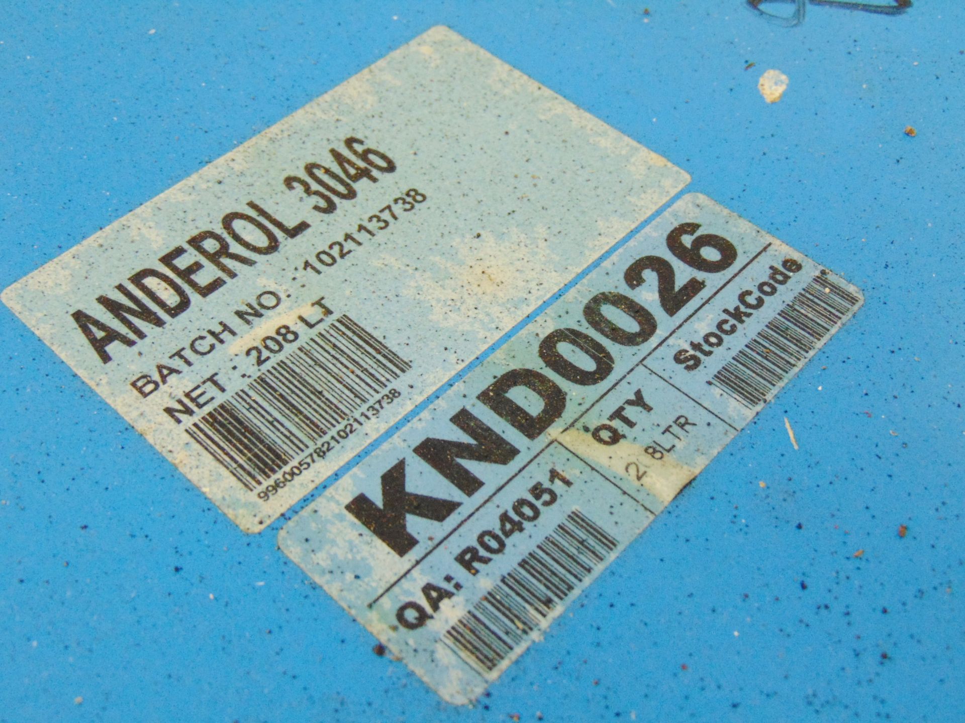 2 x Unissued 208L Barrels of Anderol 3046 Synthetic Compressor Oil - Image 7 of 7