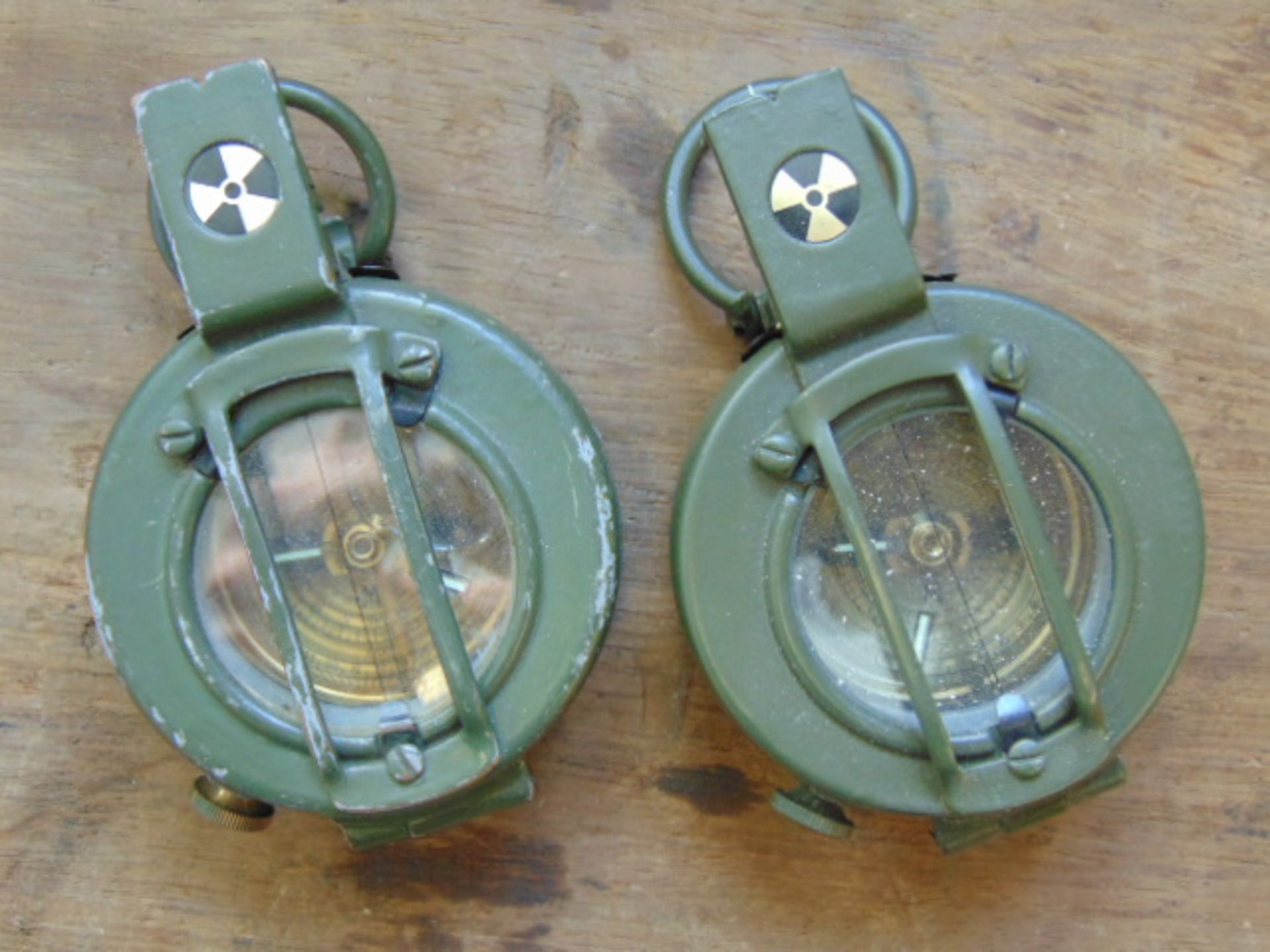 2 x Genuine British Army Stanley Prismatic Marching Compass' - Bild 4 aus 6