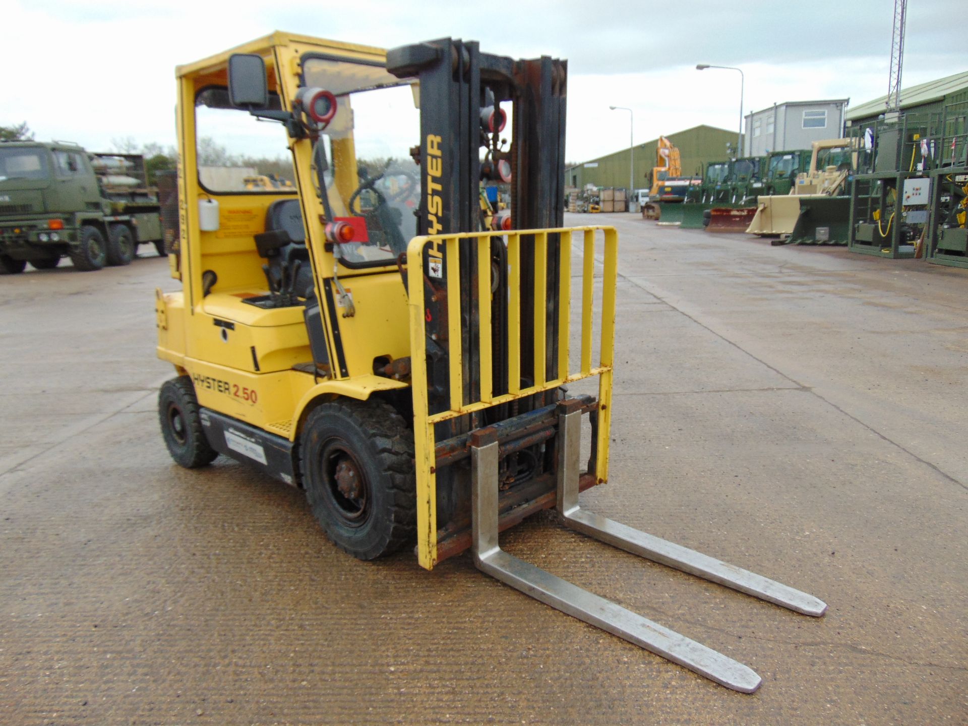 Hyster 2.50 Class C, Zone 2 Protected Diesel Forklift