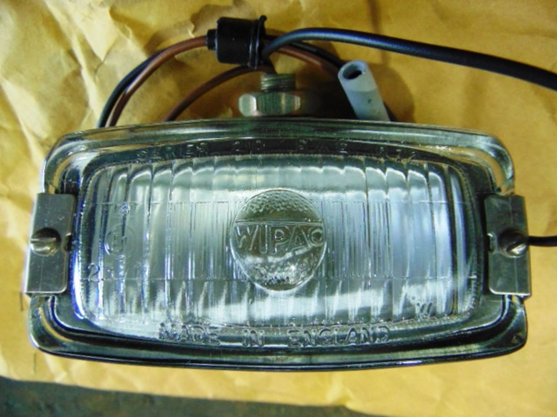 9 x Vintage Classic Car Wipac S210 SAE R72 Reversing Lamp Assys.