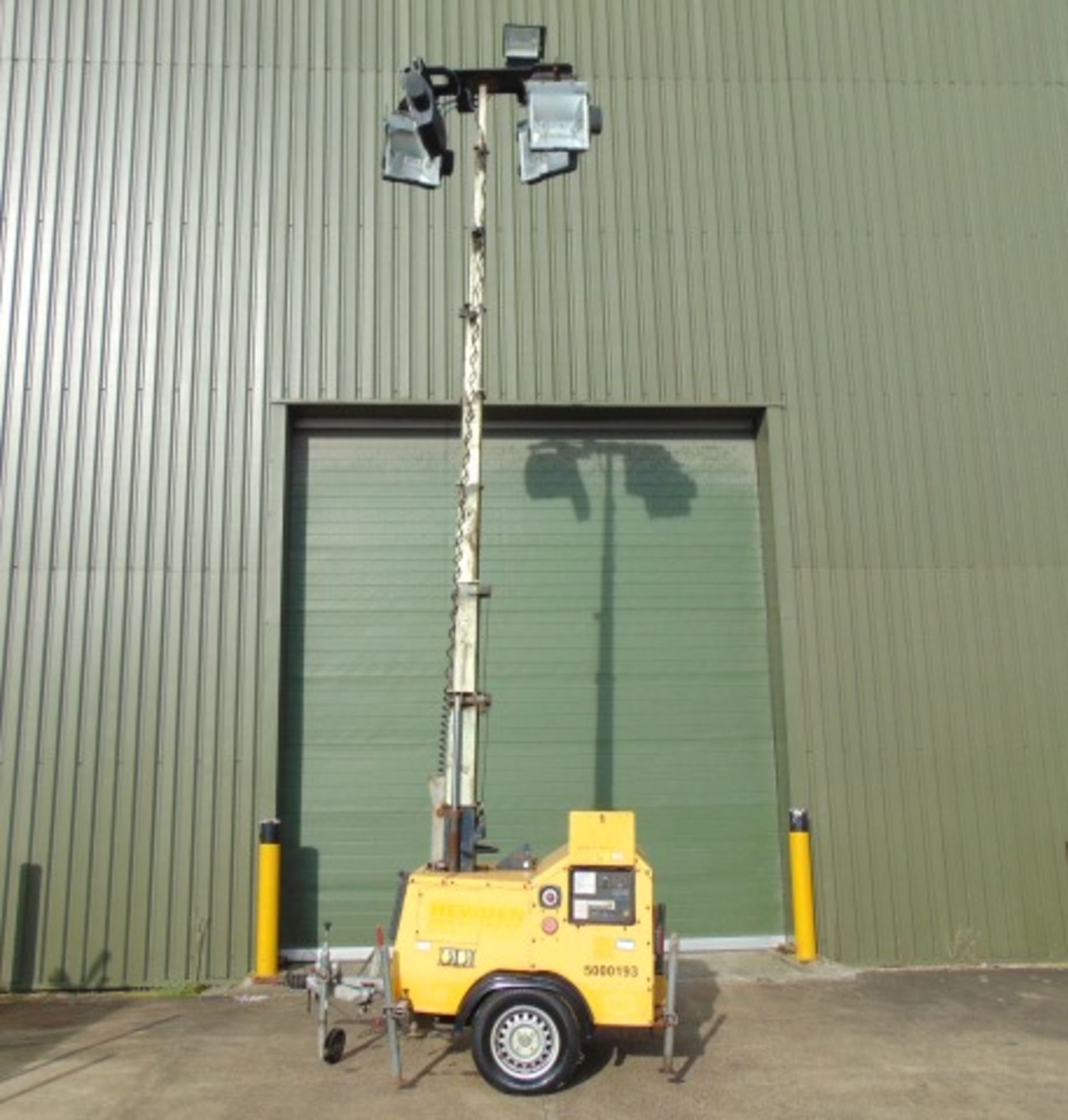 SMC TL90 Perkins Diesel Powered Trailer Mounted Lighting Tower