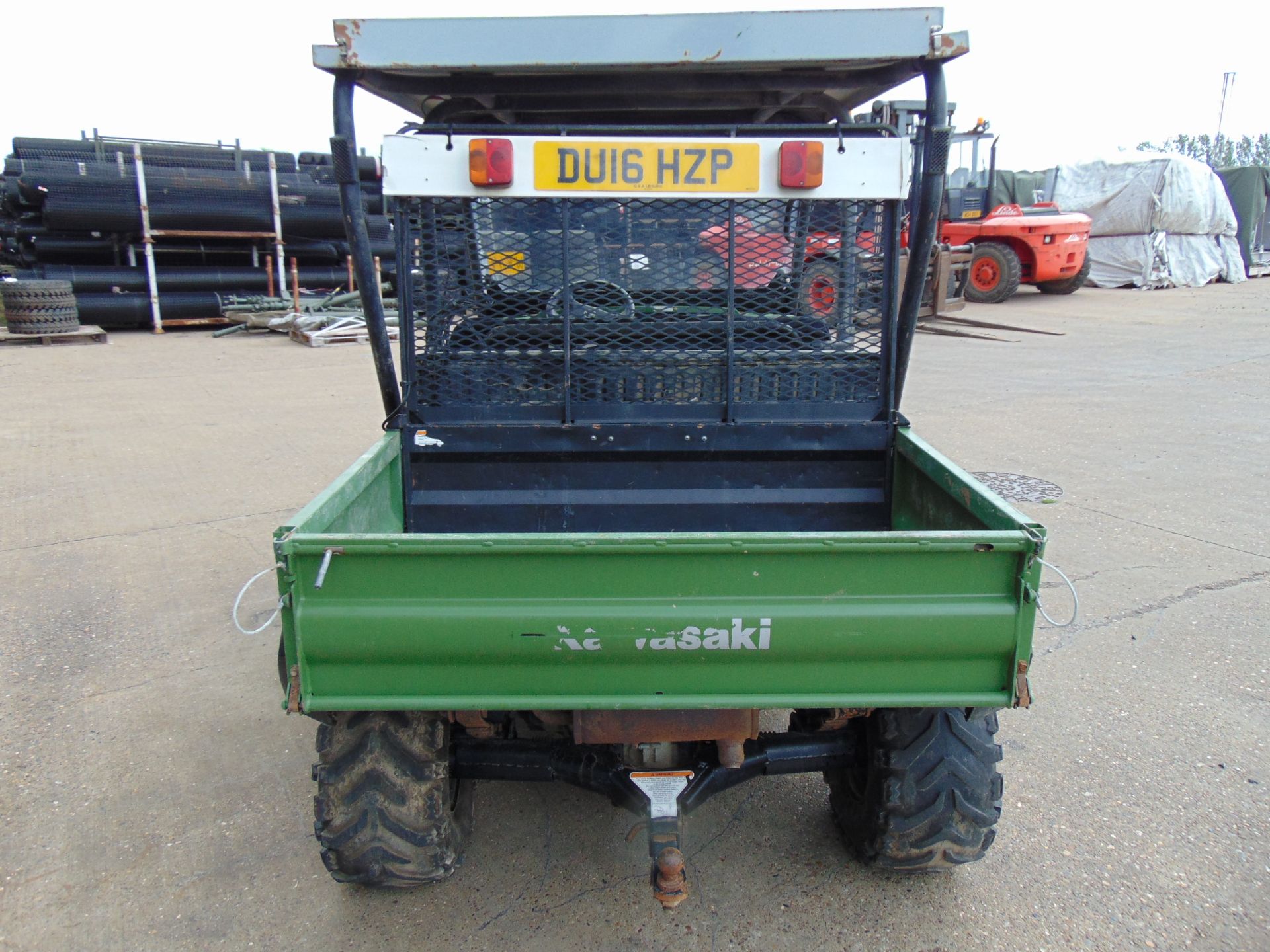 Kawasaki Mule 4010 Trans 4x4 Diesel Utility Task Vehicle ONLY 1,672 HOURS! - Image 7 of 22