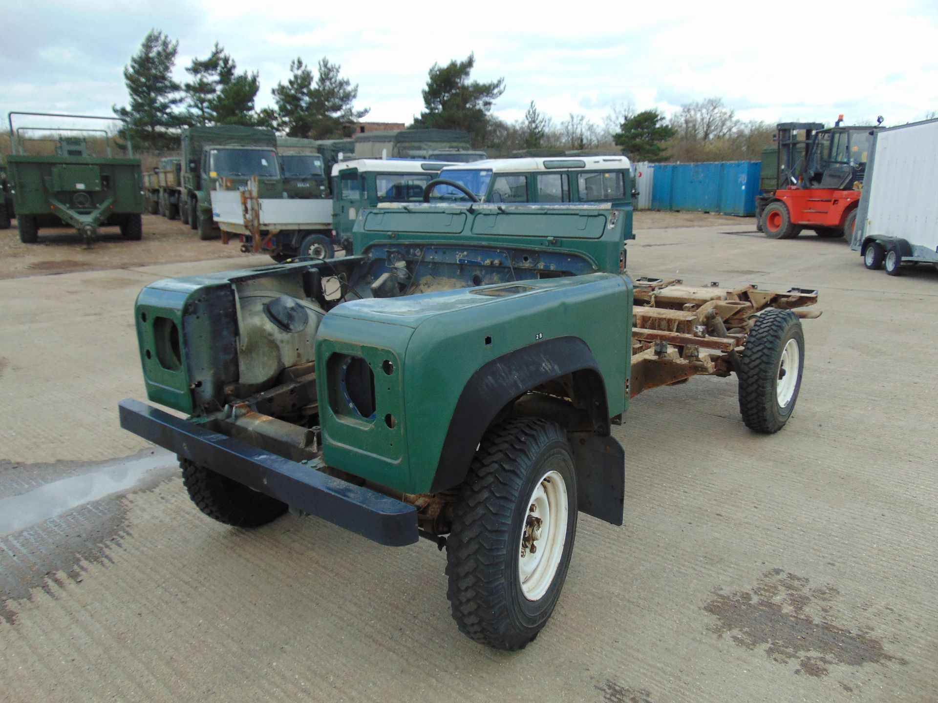 Land Rover 110 Rolling Chassis