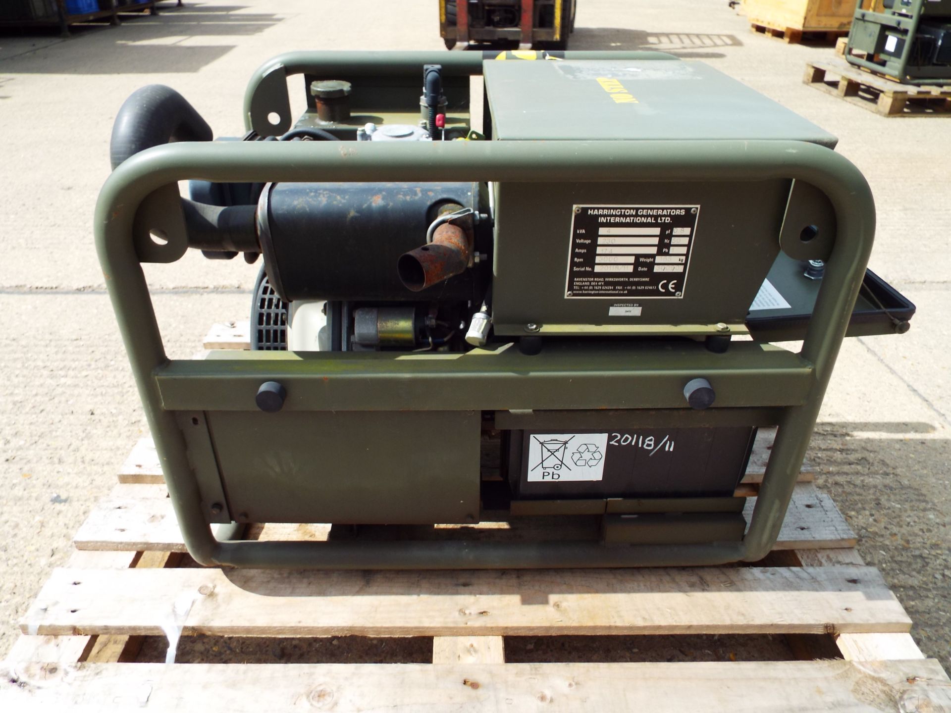 Harrington 4 kVA, 230V Diesel Generator - Image 5 of 9