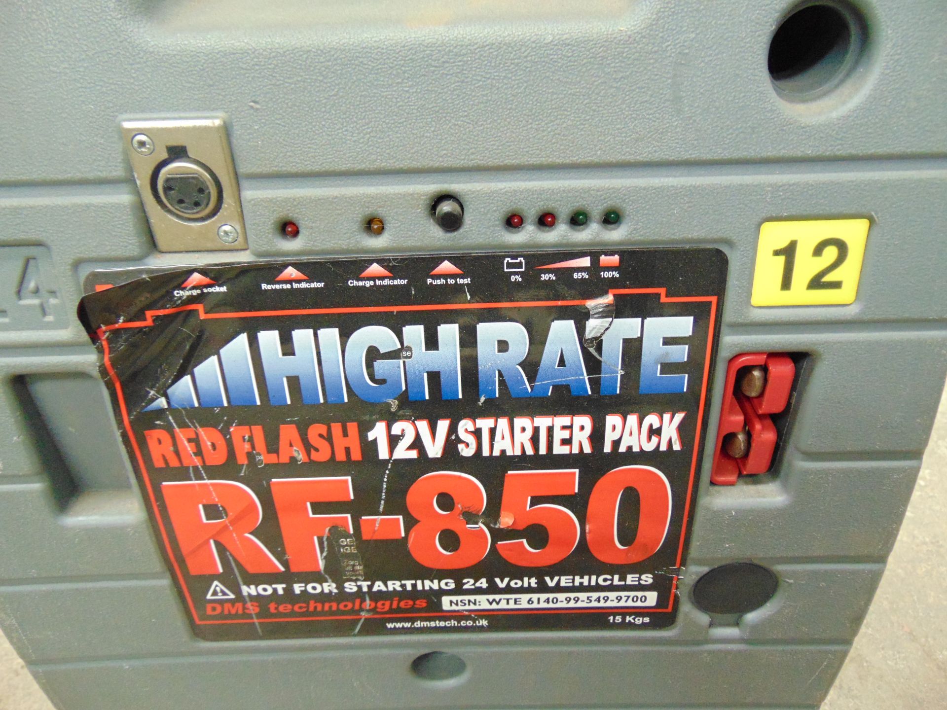 High Rate RF-850 12V Battery Pack - Image 3 of 3