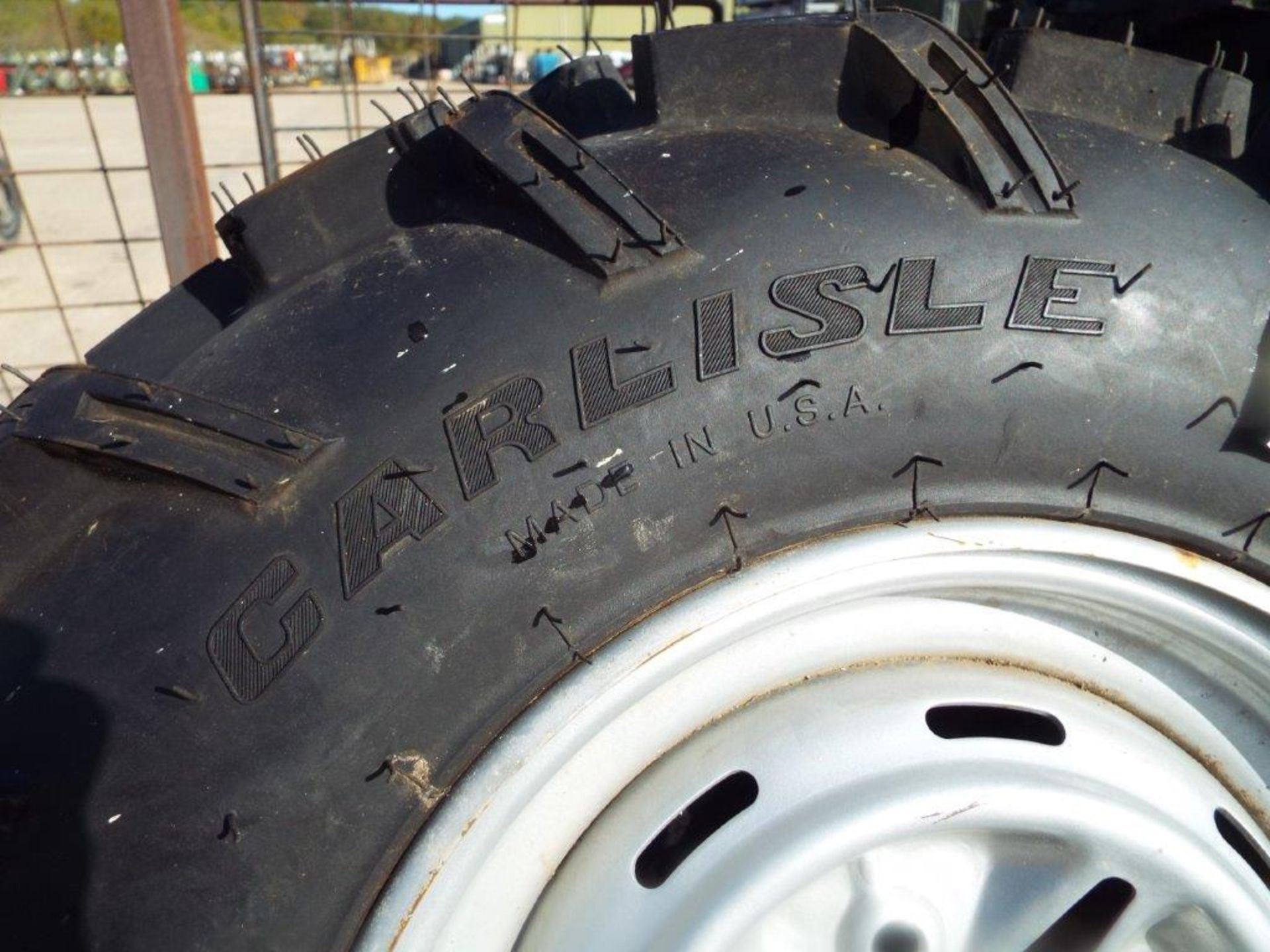 6 x Carlisle ACT 25x11R12 and 2 x 25x8R12 ATV Tyres on Rims - Image 8 of 16