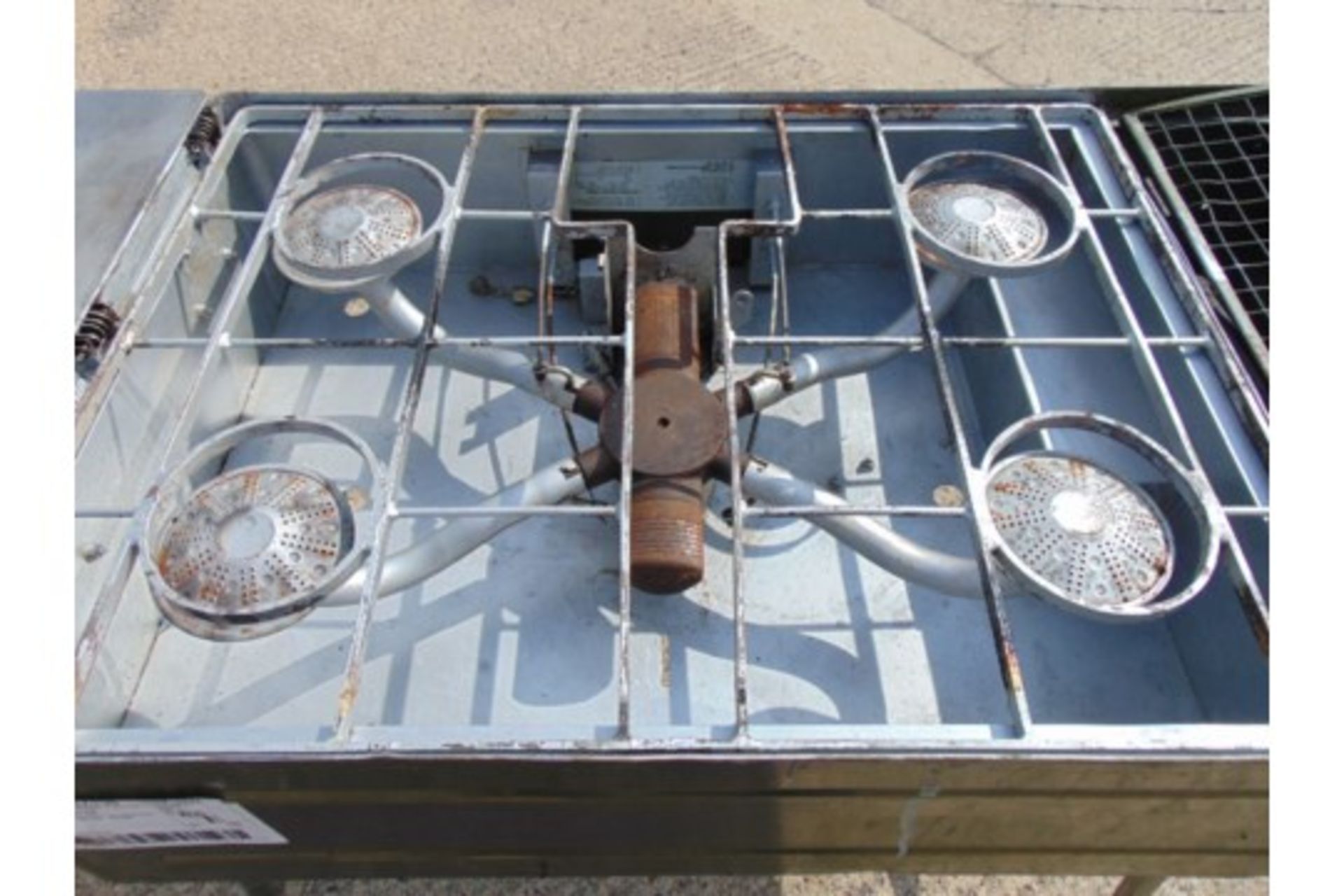 Field Kitchen No5 4 Burner Propane Cooking Stove - Image 3 of 9