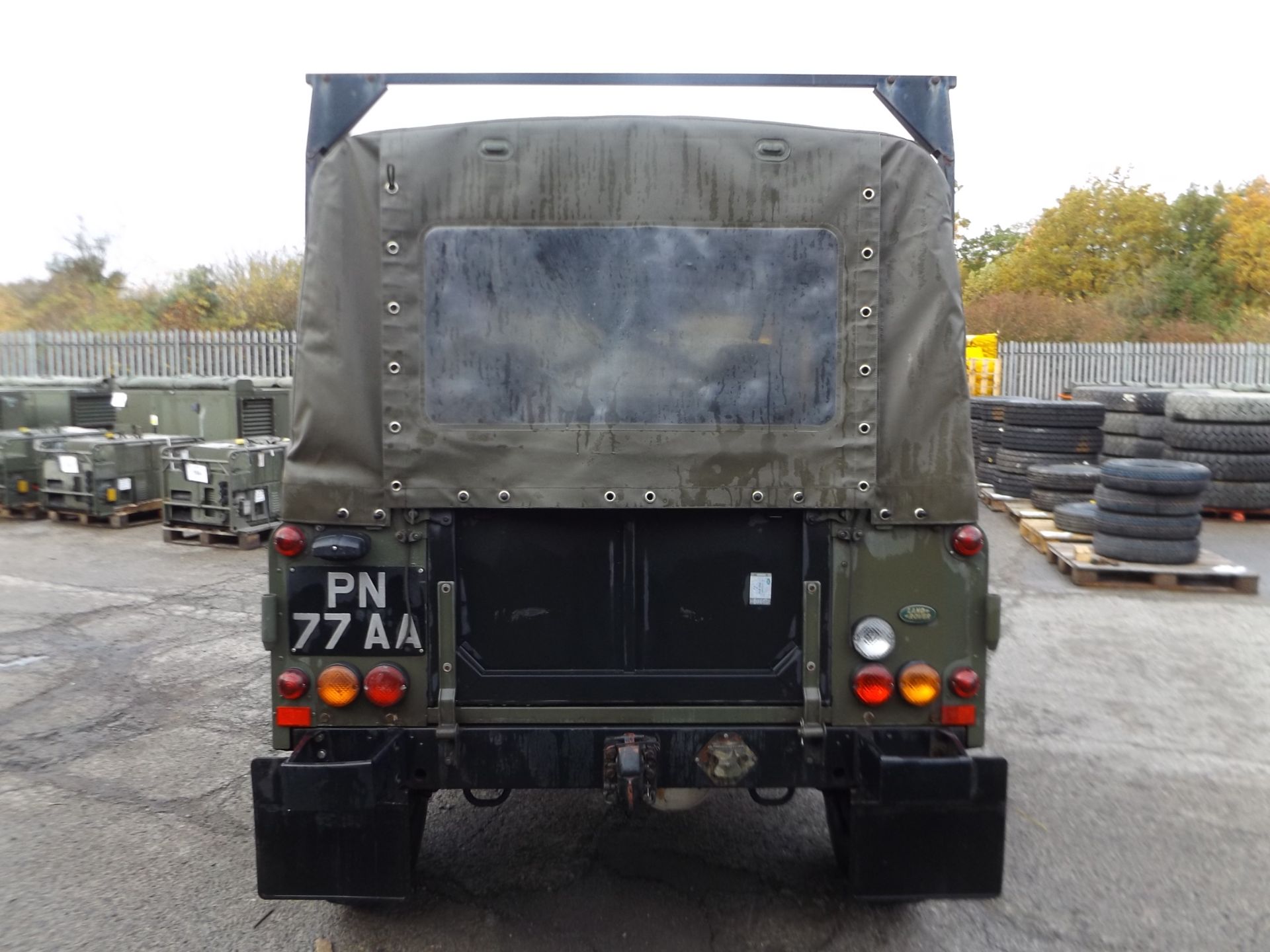 Very Rare Royal Marines Winter/Water Land Rover Wolf 90 Soft Top - Image 7 of 25