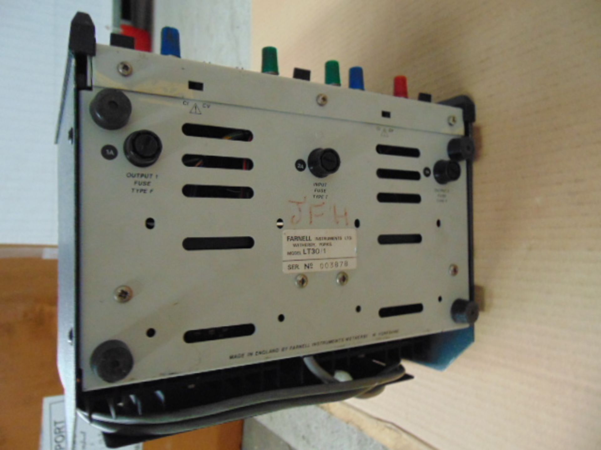 You are bidding on a Farnell LT30-1 Stabilised Power Supply. This Farnell Stabilised Power Supply - Image 4 of 5