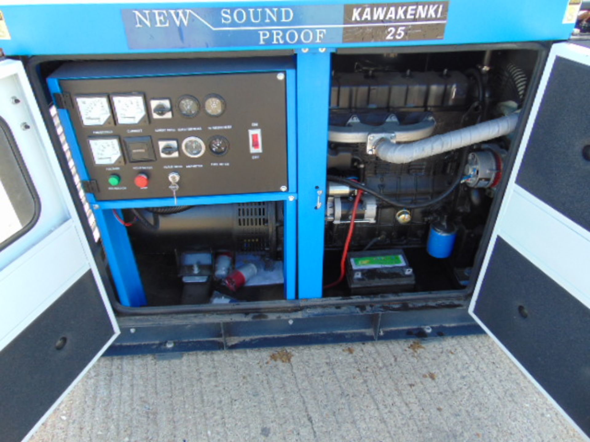 UNISSUED 25 KVA 3 Phase Silent Diesel Generator Set - Image 7 of 9