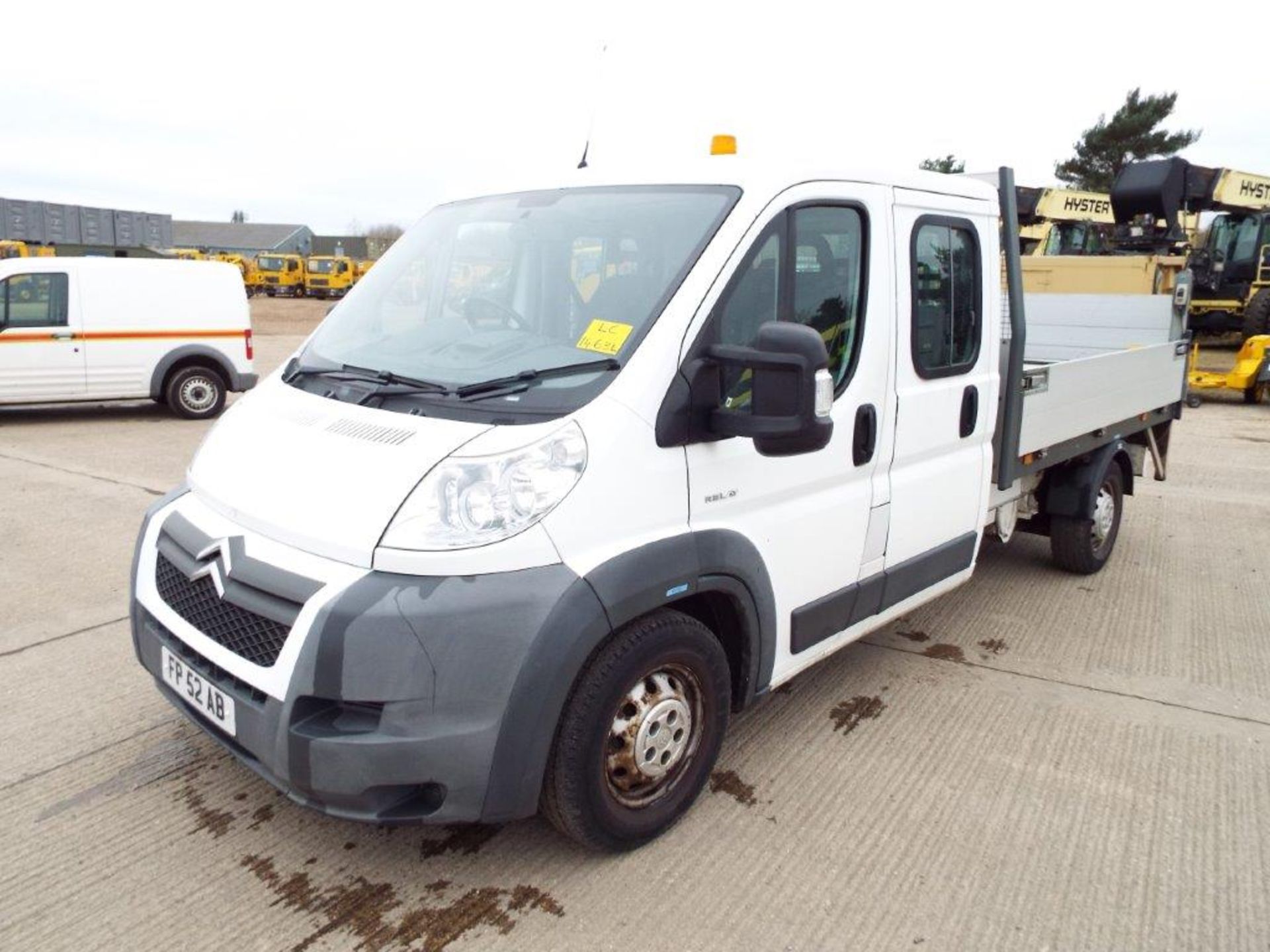 Citroen Relay 7 Seater Double Cab Dropside Pickup with 500kg Ratcliff Palfinger Tail Lift - Image 3 of 29