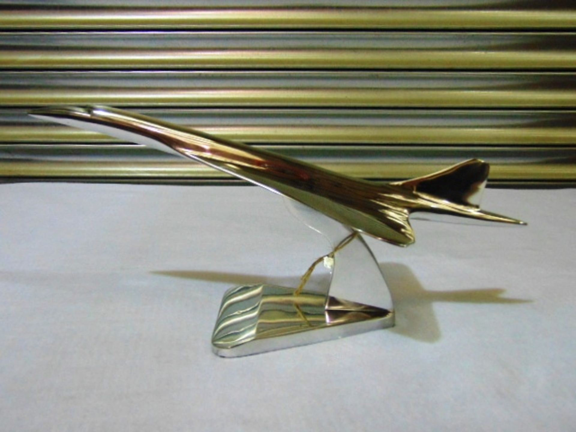 Aluminium Desktop Concorde Model - Image 5 of 6