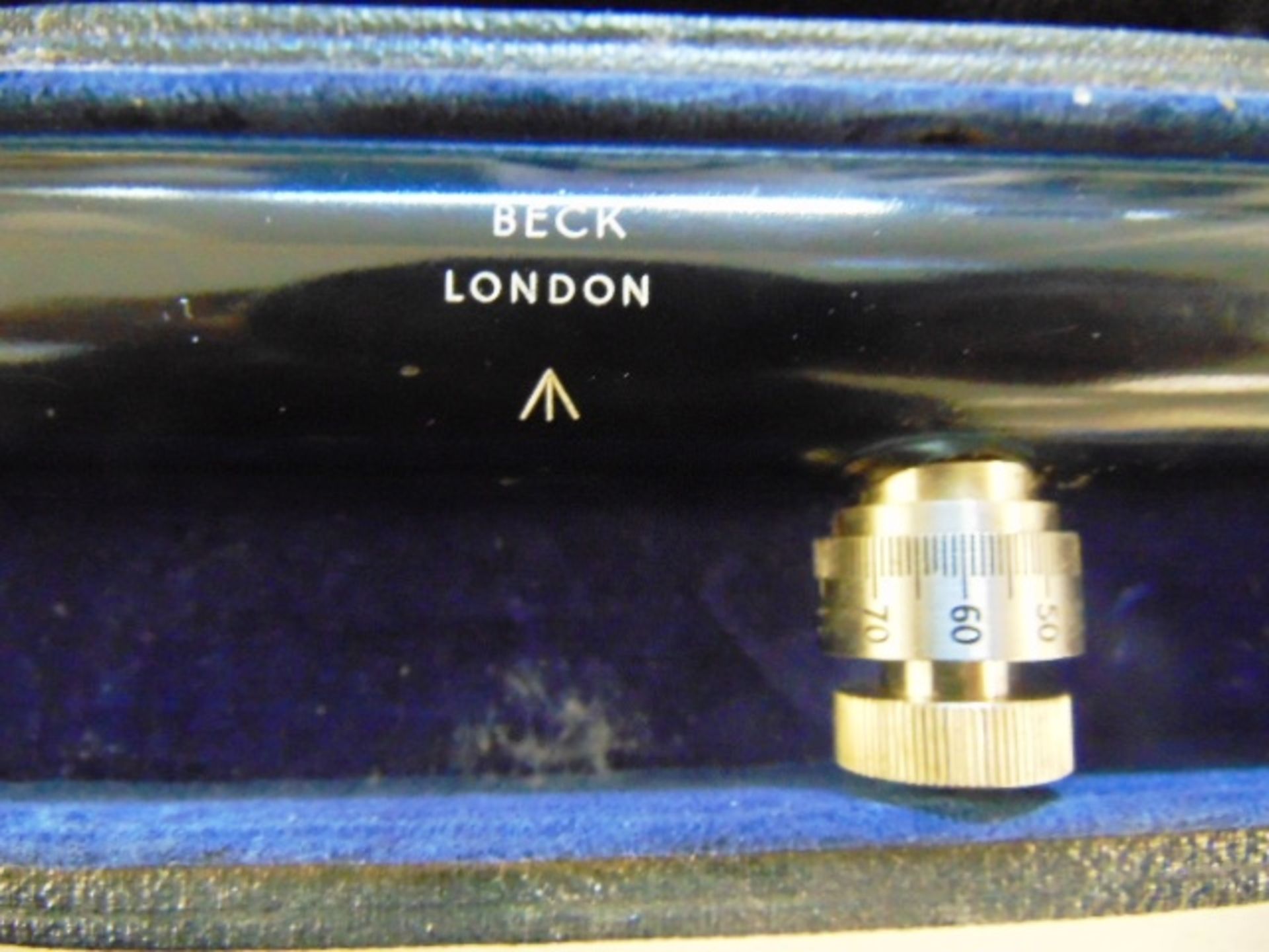 R and J Beck Ltd London Spectrometer with Case - Bild 2 aus 6