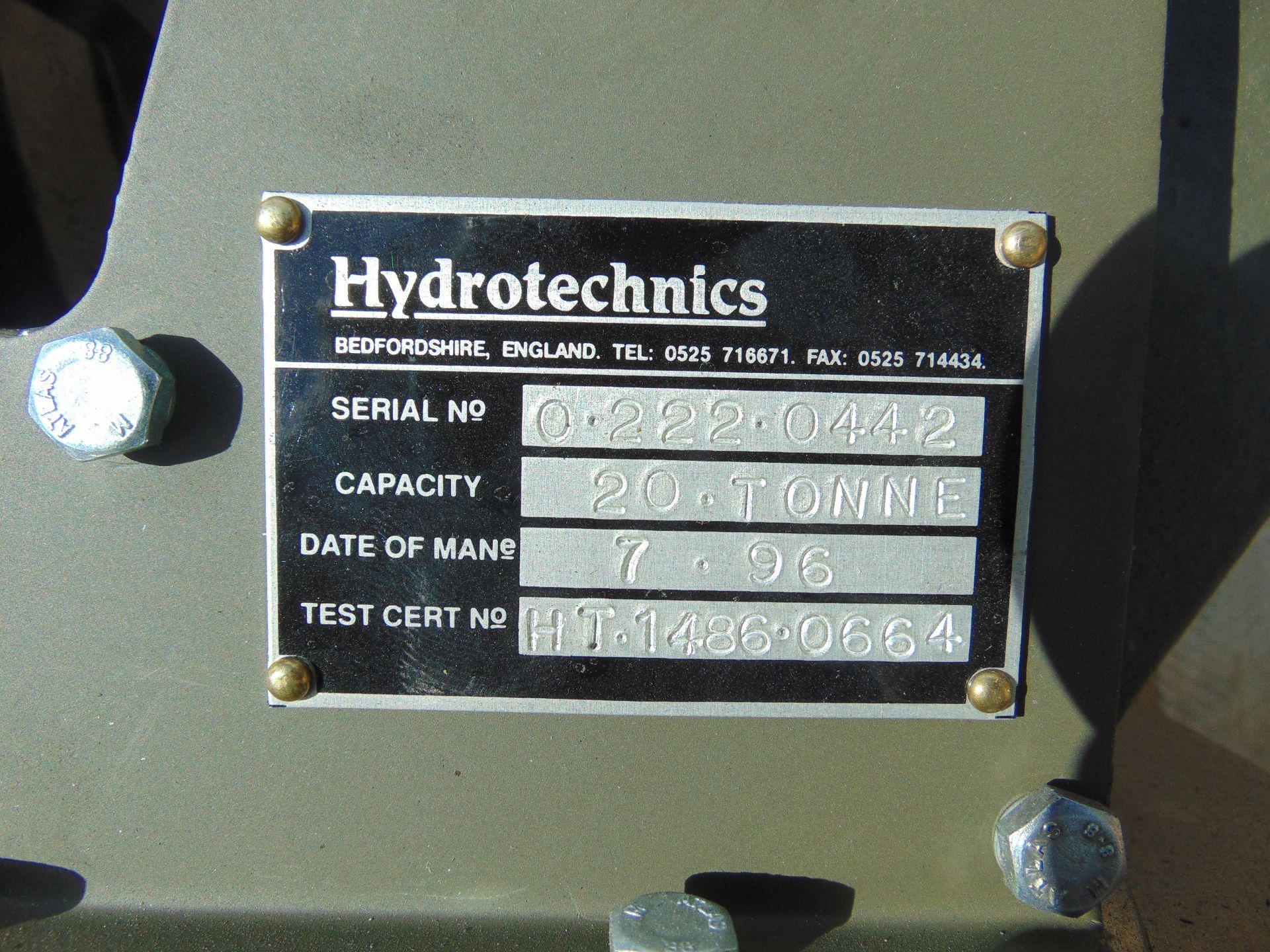 Hydrotechnics 20T Winching Fairlead Assy - Image 7 of 8
