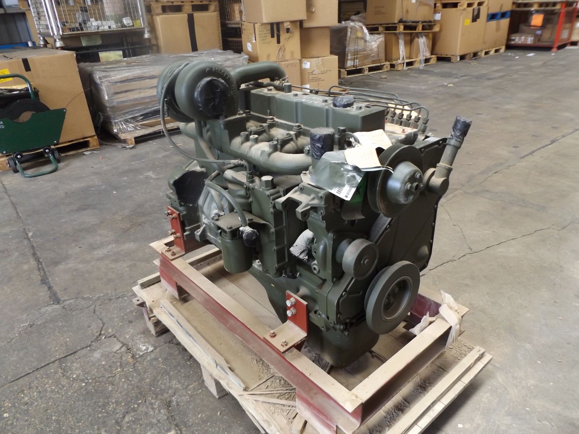 Case 6T-830 Straight 6 Turbo Diesel Engine