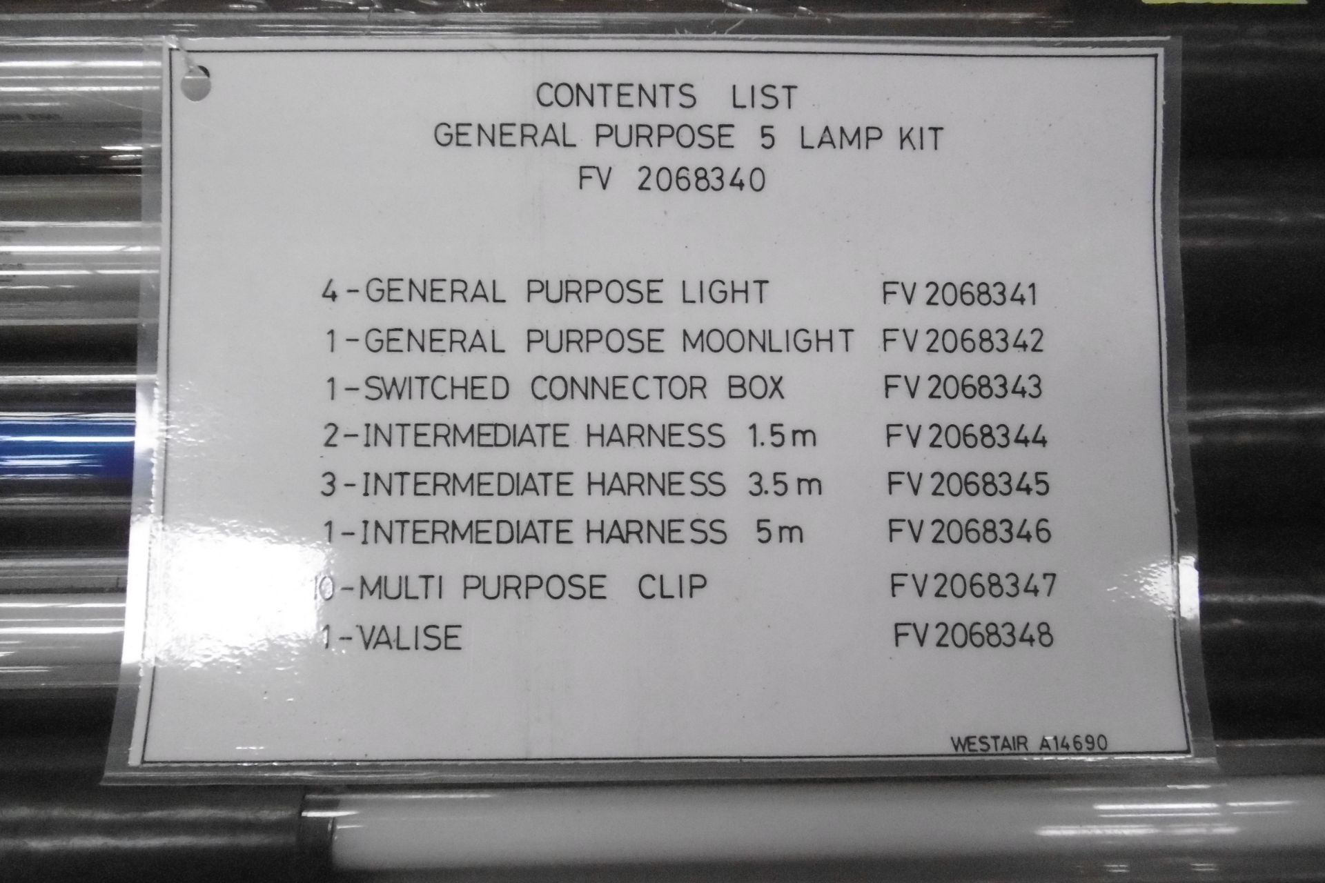 General Purpose 5 Lamp Kit - Image 4 of 7