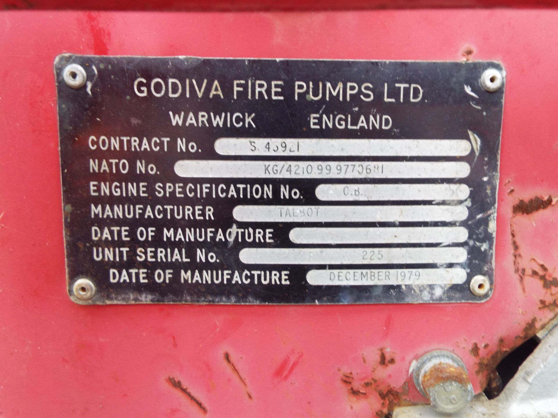 Heavy Duty Godiva Water Pump - Image 7 of 8
