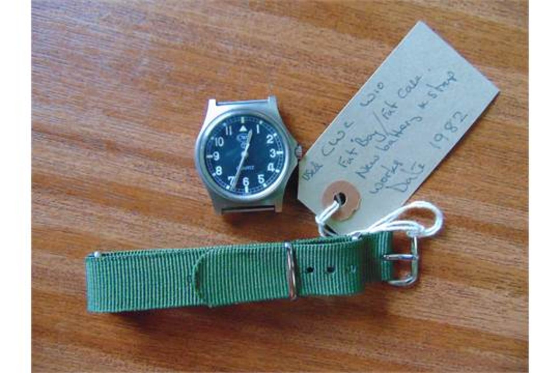 Genuine British Army CWC (Fat Boy/Fat Case) quartz wrist watch - Image 3 of 5