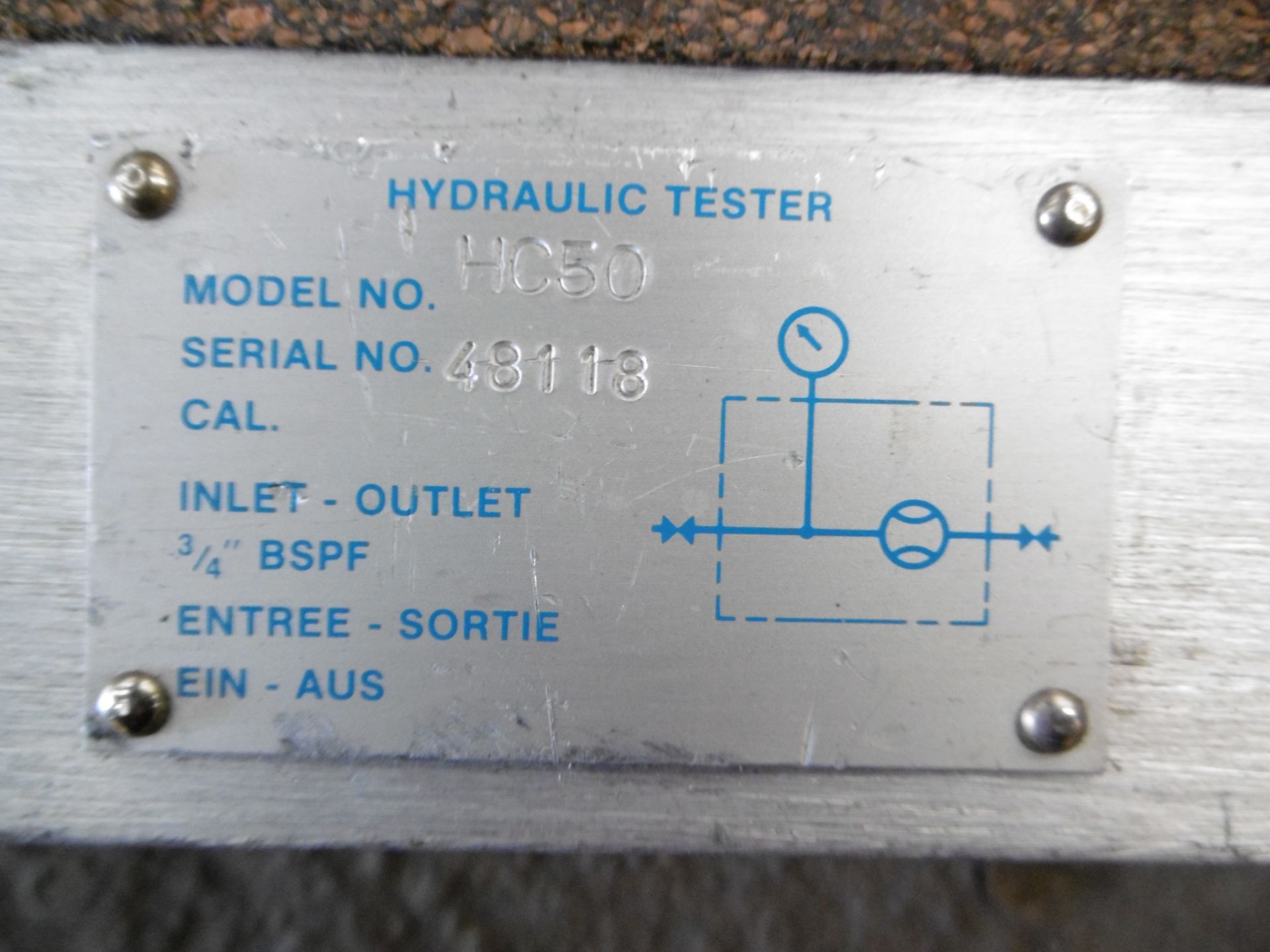 Webster Hydratest HC50 Hydraulic Test Kit - Bild 5 aus 7