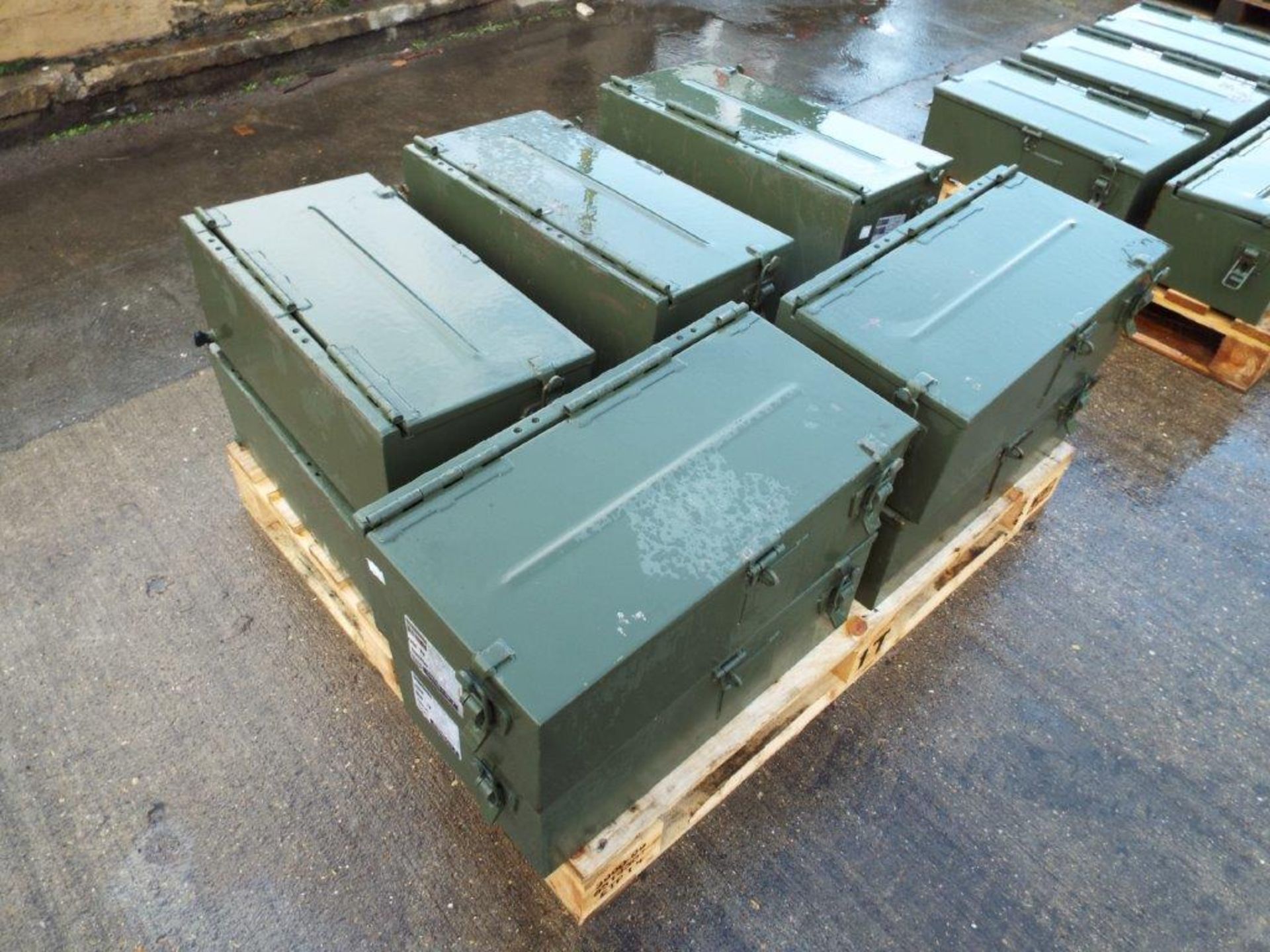 10 x Unissued AFV Tool/Stowage Boxes