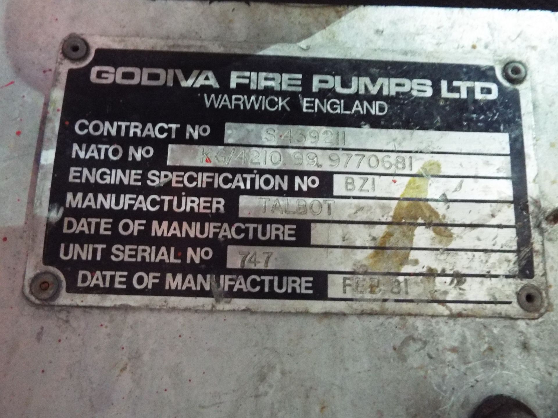 Heavy Duty Godiva Water Pump - Image 8 of 8