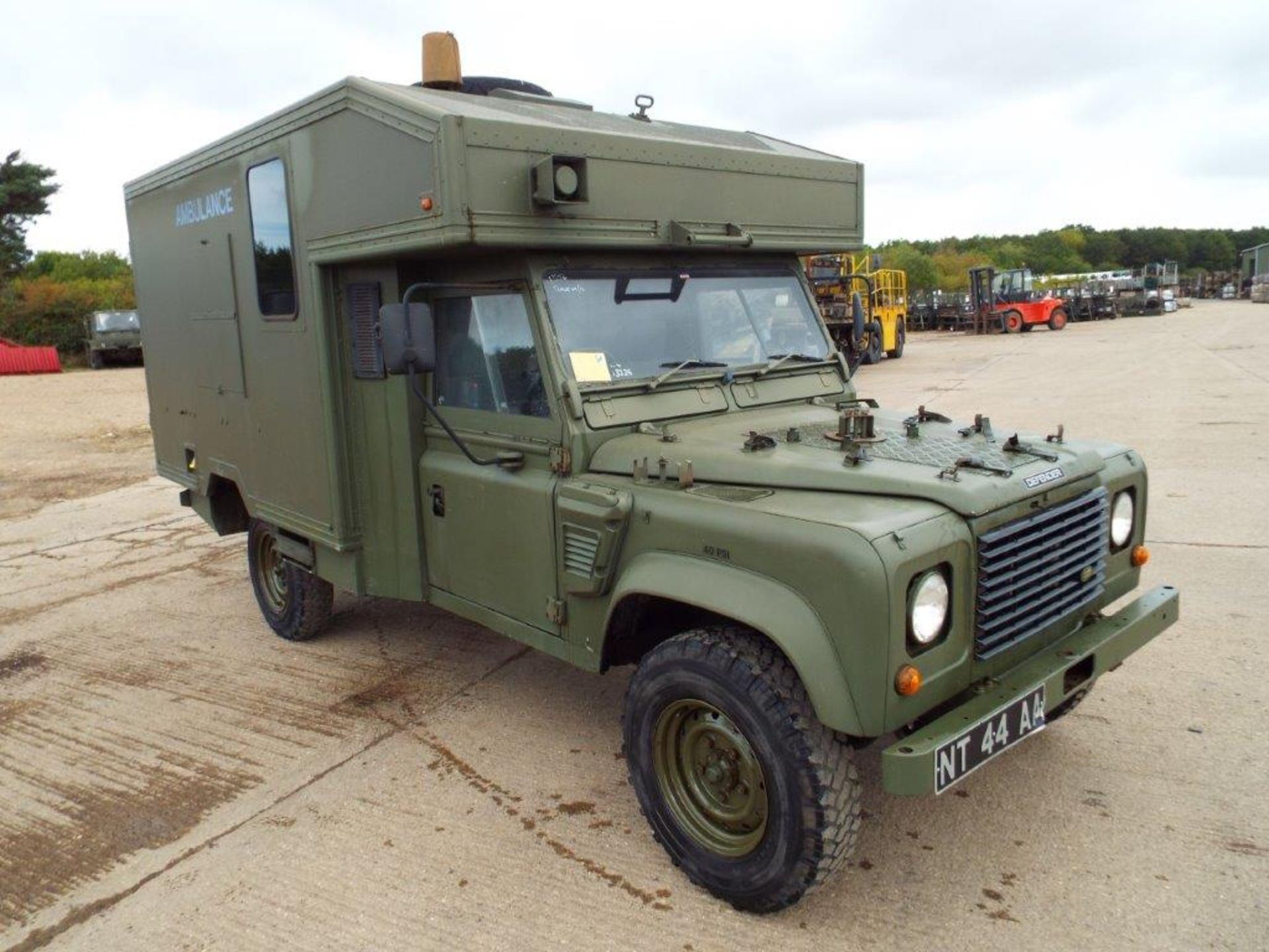 Military Specification Land Rover Wolf 130 Ambulance