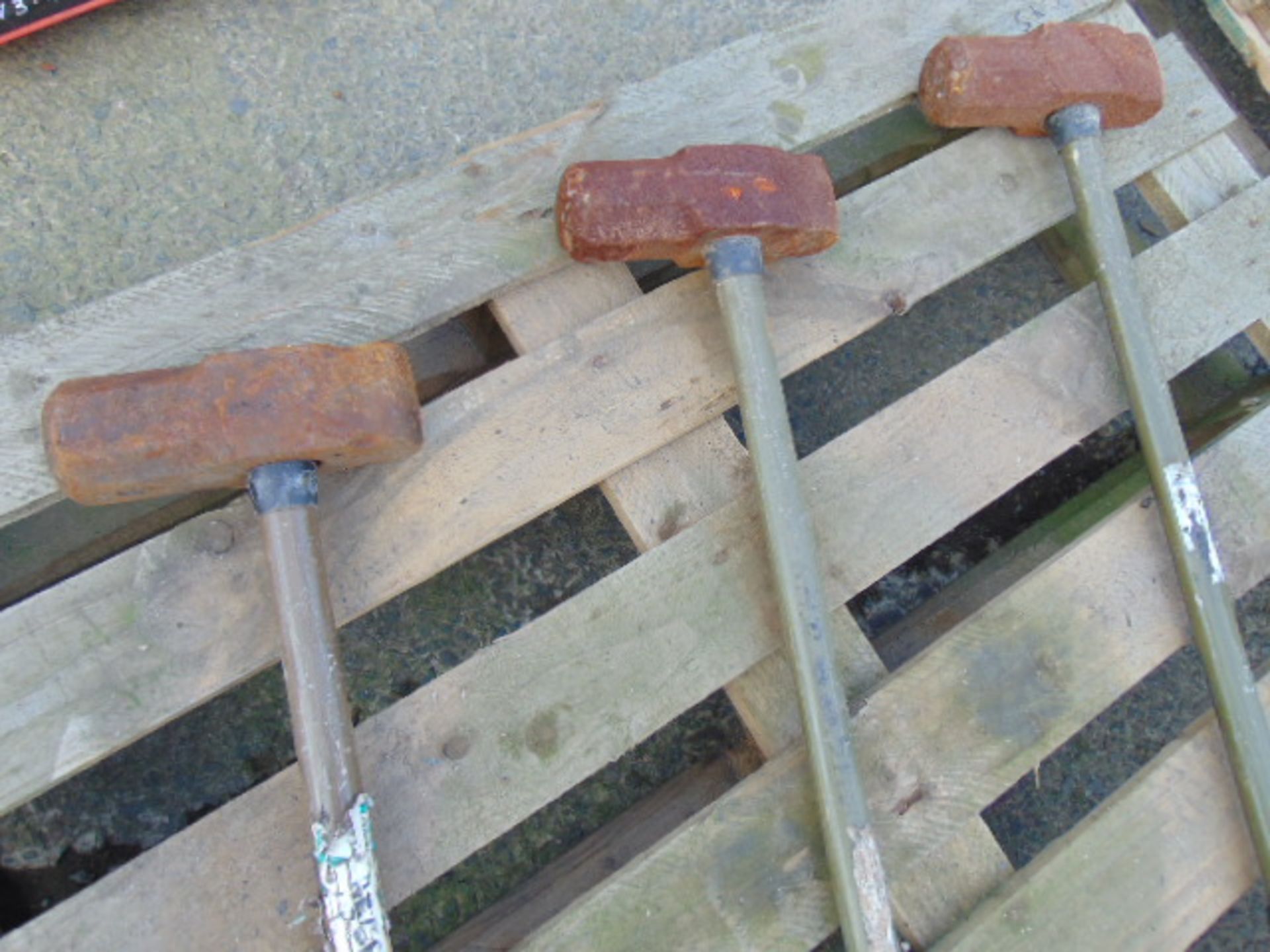 3 x Whitehouse 10lb Sledge Hammers - Image 2 of 3